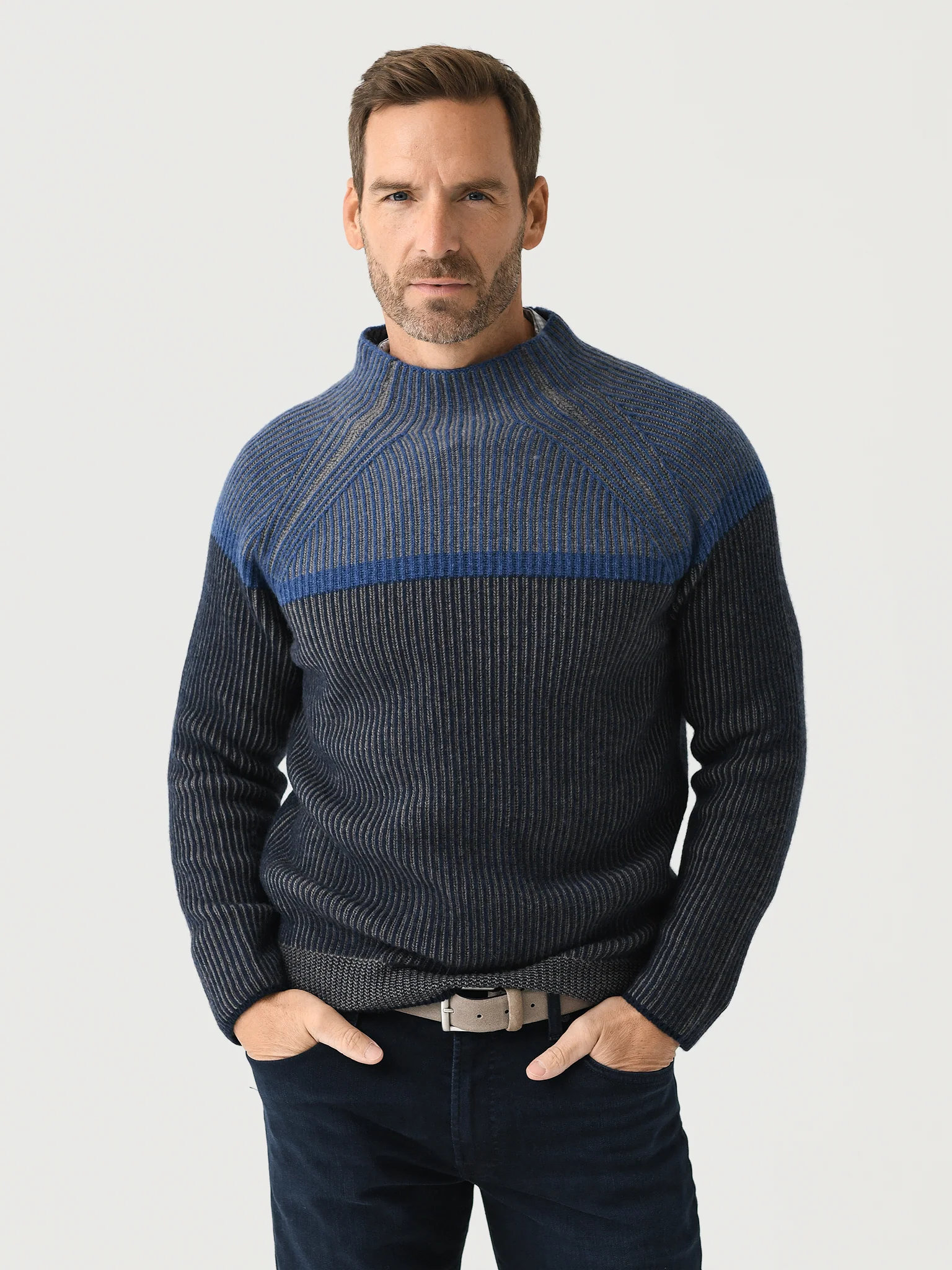 Sease Men's Dinghy Mock Sweater