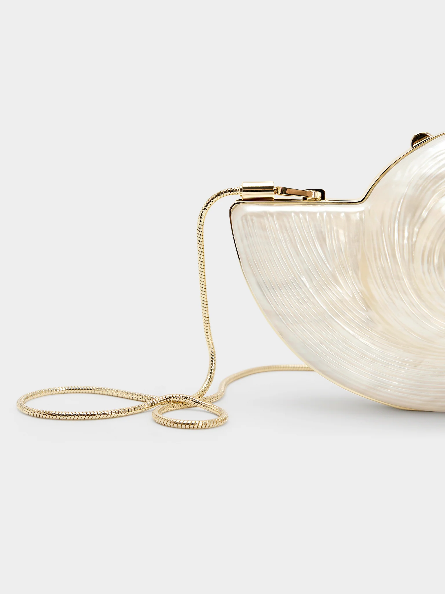 Simkhai Marion Shell Clutch - Image 5
