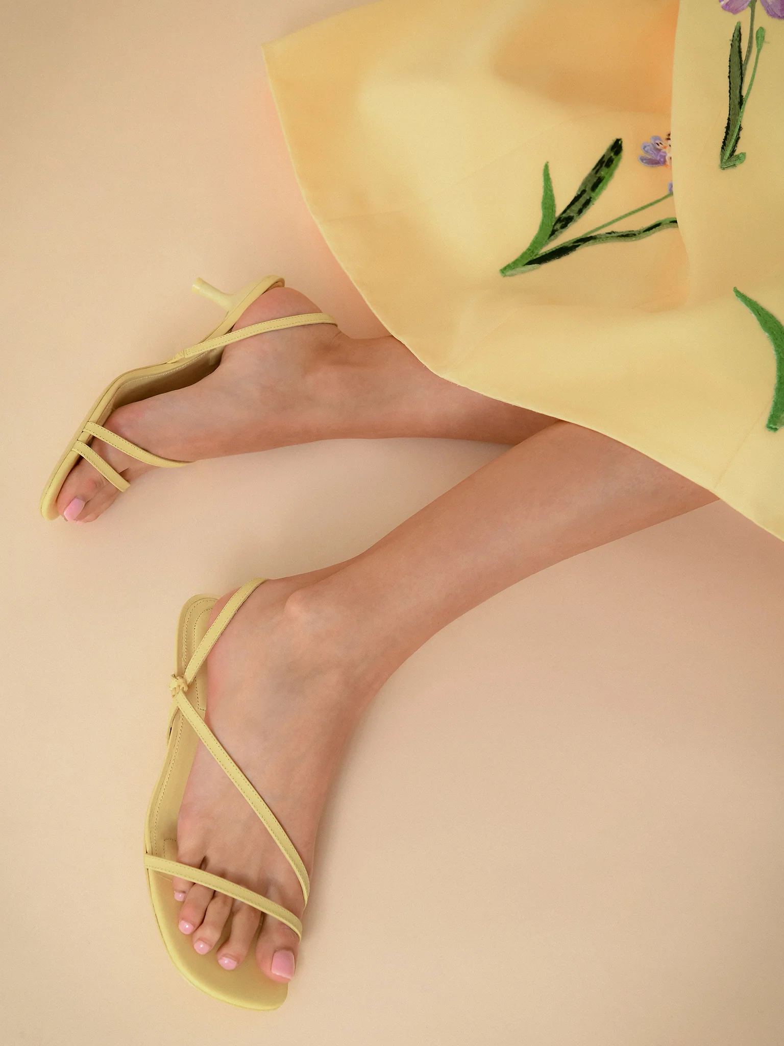 Simkhai Women's Cedonia Kitten Heel Sandal - Image 2