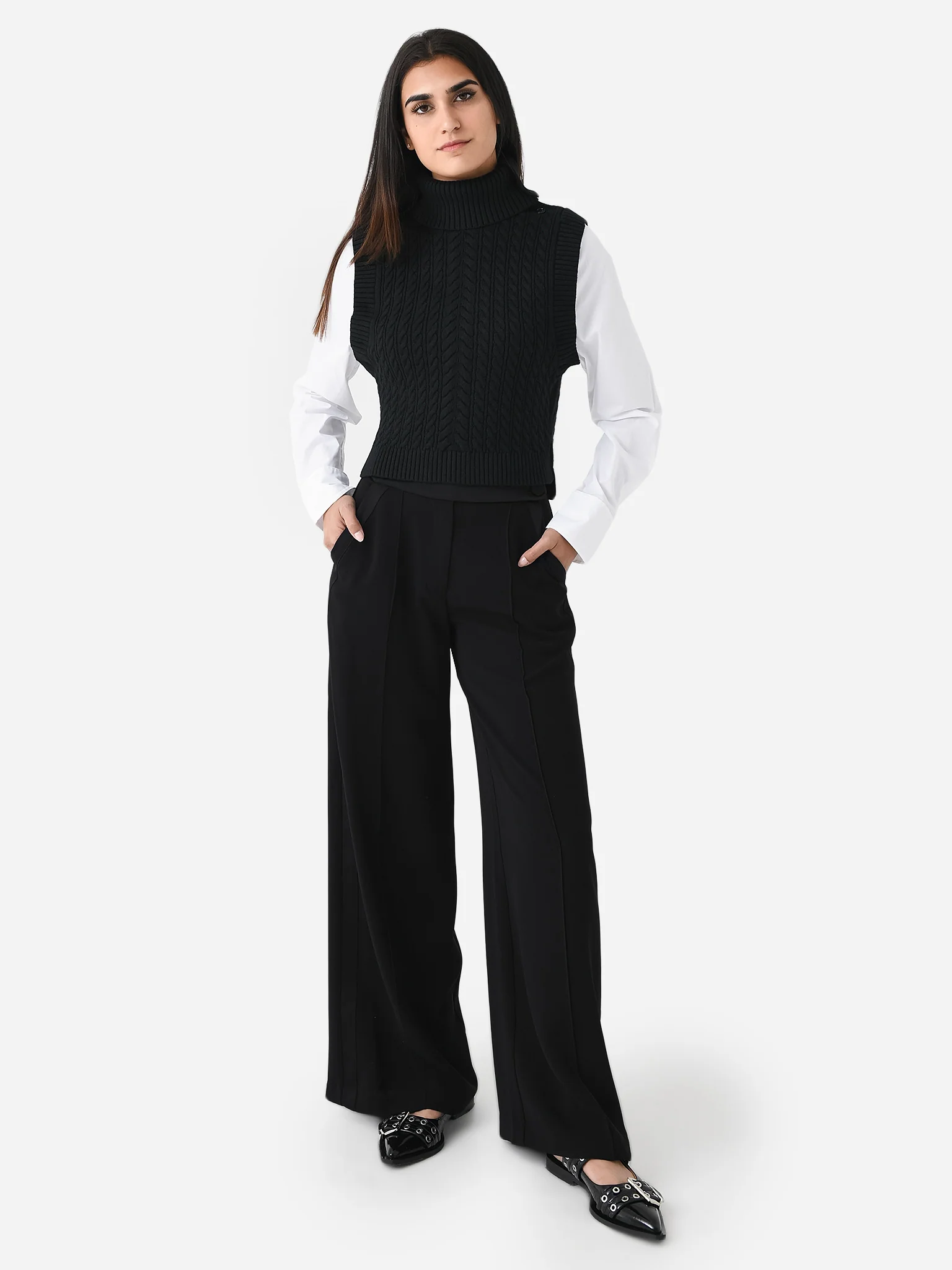 Simkhai Women's Linnea Combo Pullover Sweater - Image 3
