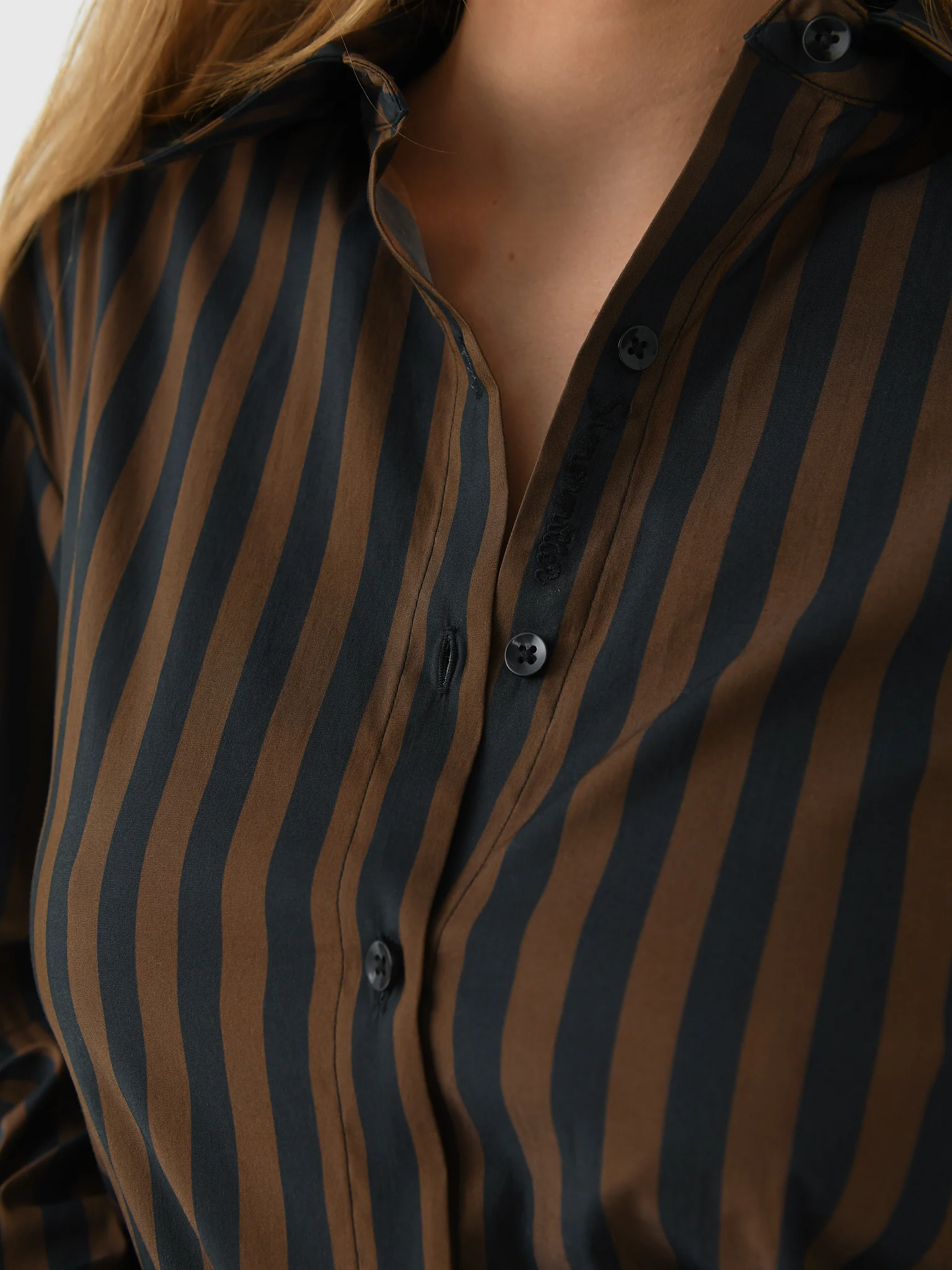 Simon Miller Women's Loch Poplin Button-Down Shirt - Image 11
