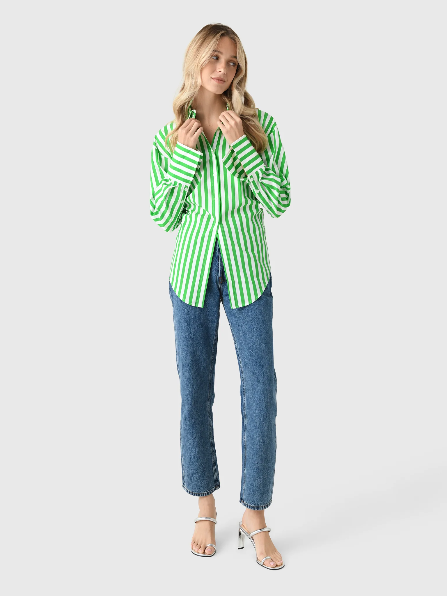 Simon Miller Women's Loch Poplin Button-Down Shirt - Image 14