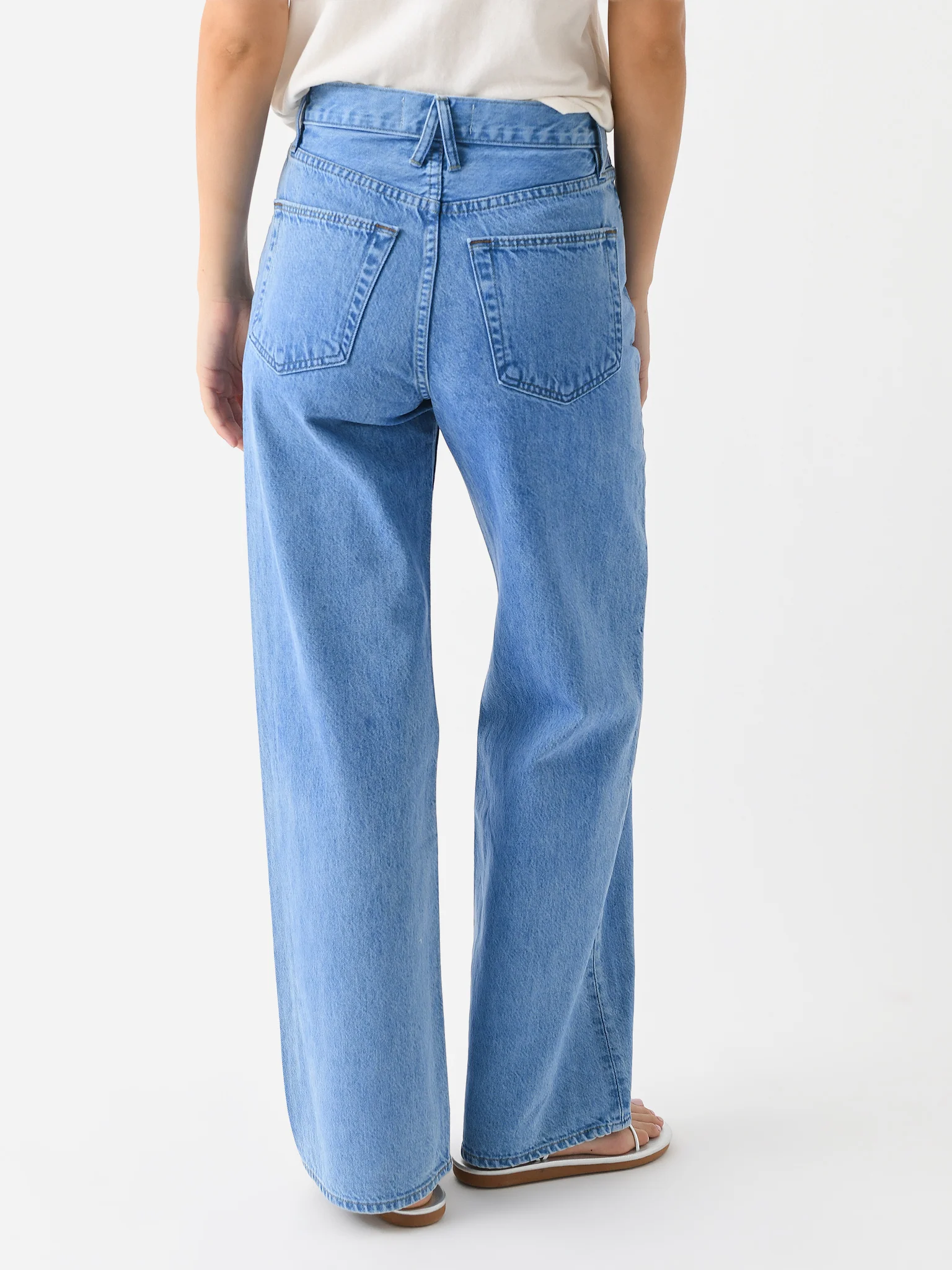 SLVRLAKE Women's Grace Wide Leg Jean - Image 11