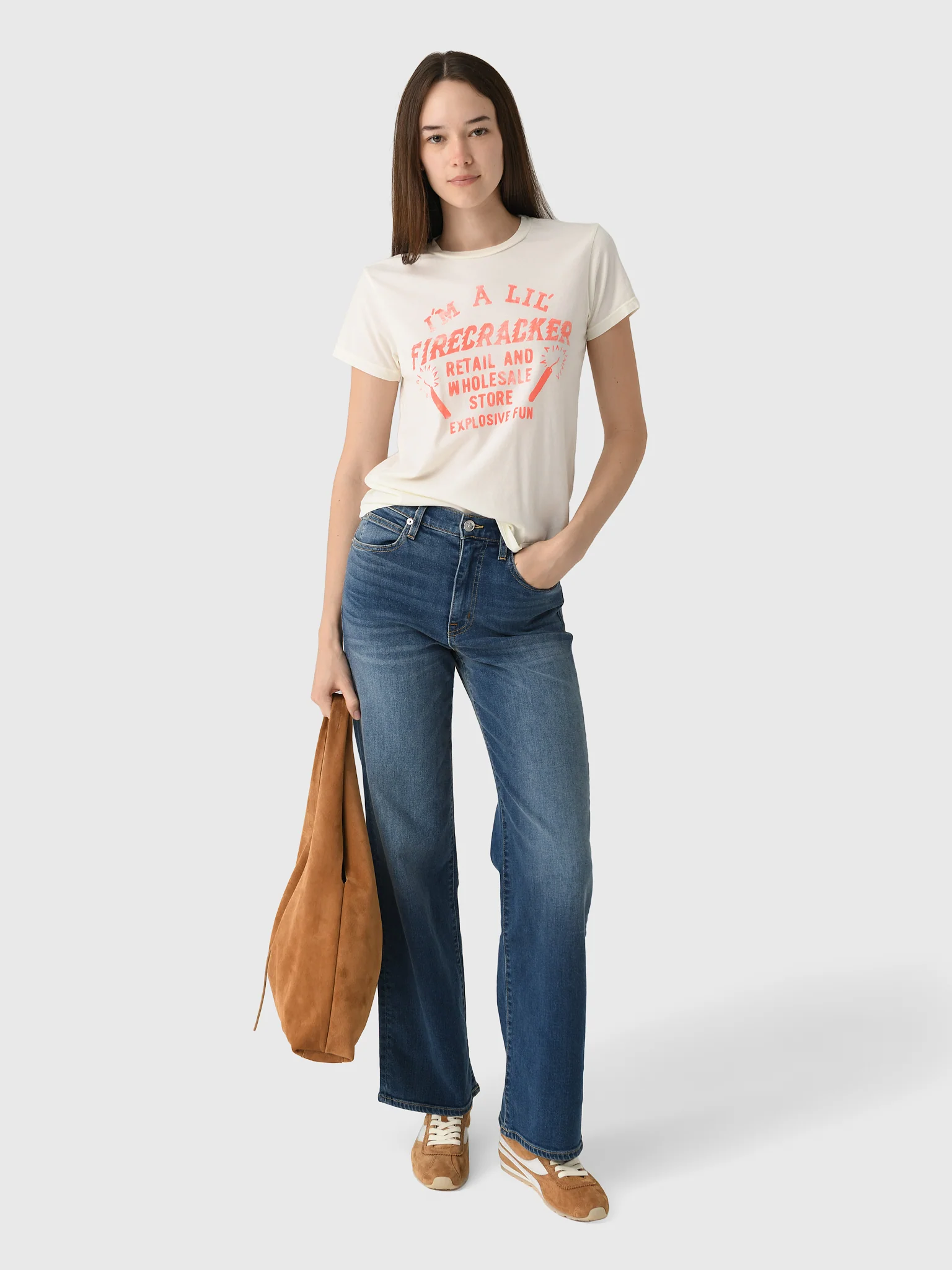 SLVRLAKE Women's Grace Wide Leg Jean - Image 14