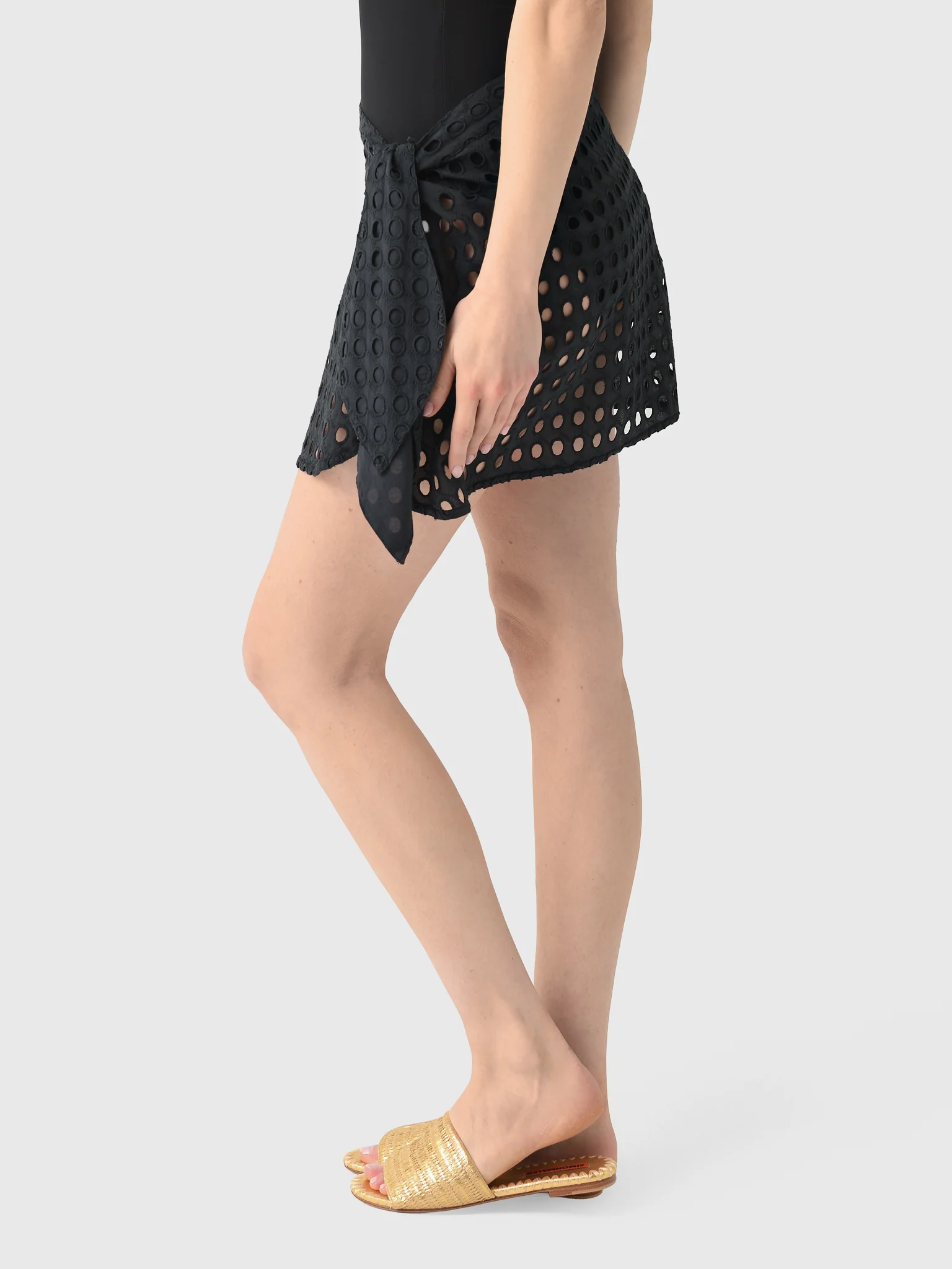 Solid & Striped Women's Eyelet Mini Pareo - Image 3