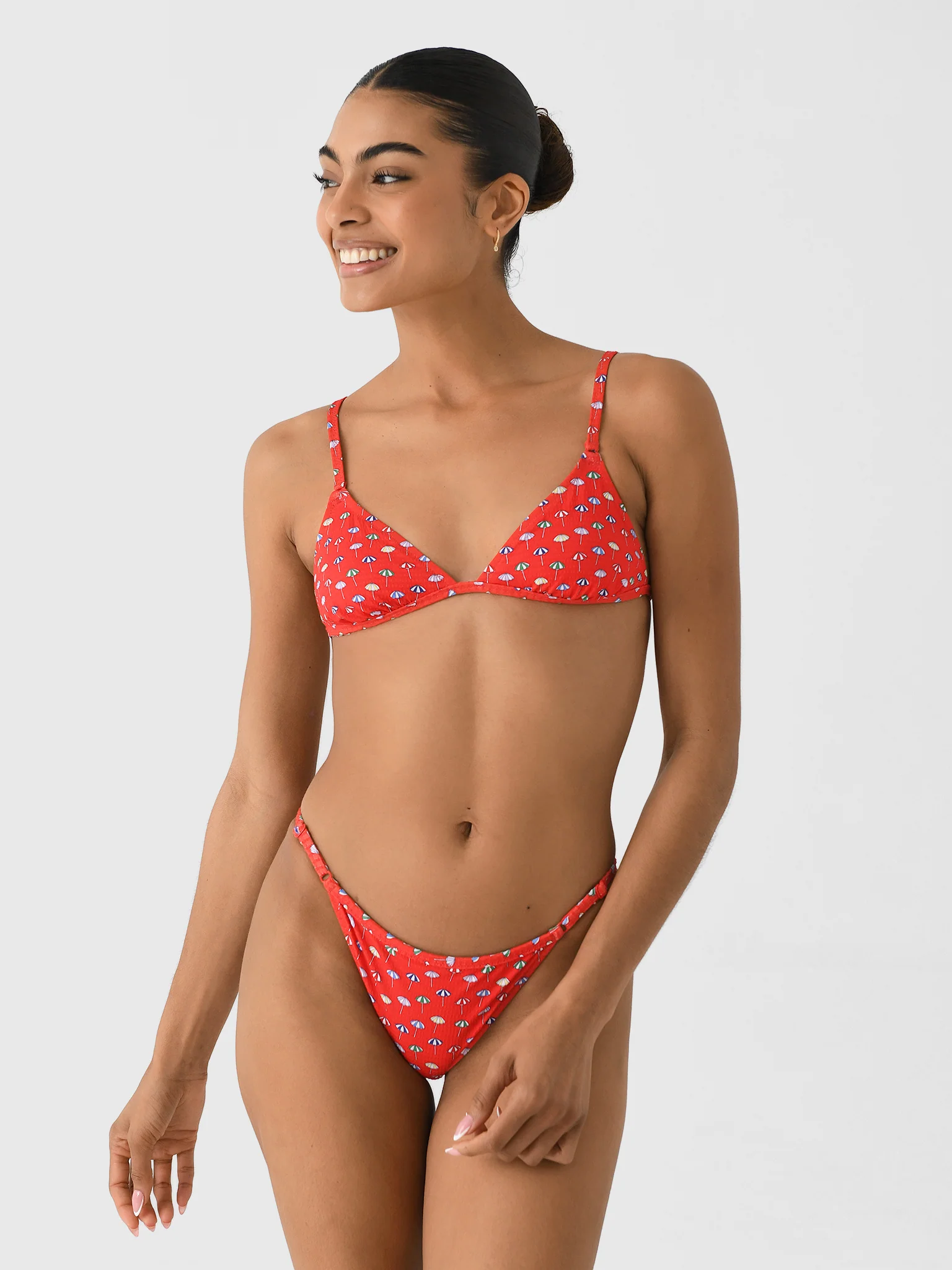 Solid + Striped Women's Lulu Bikini Top