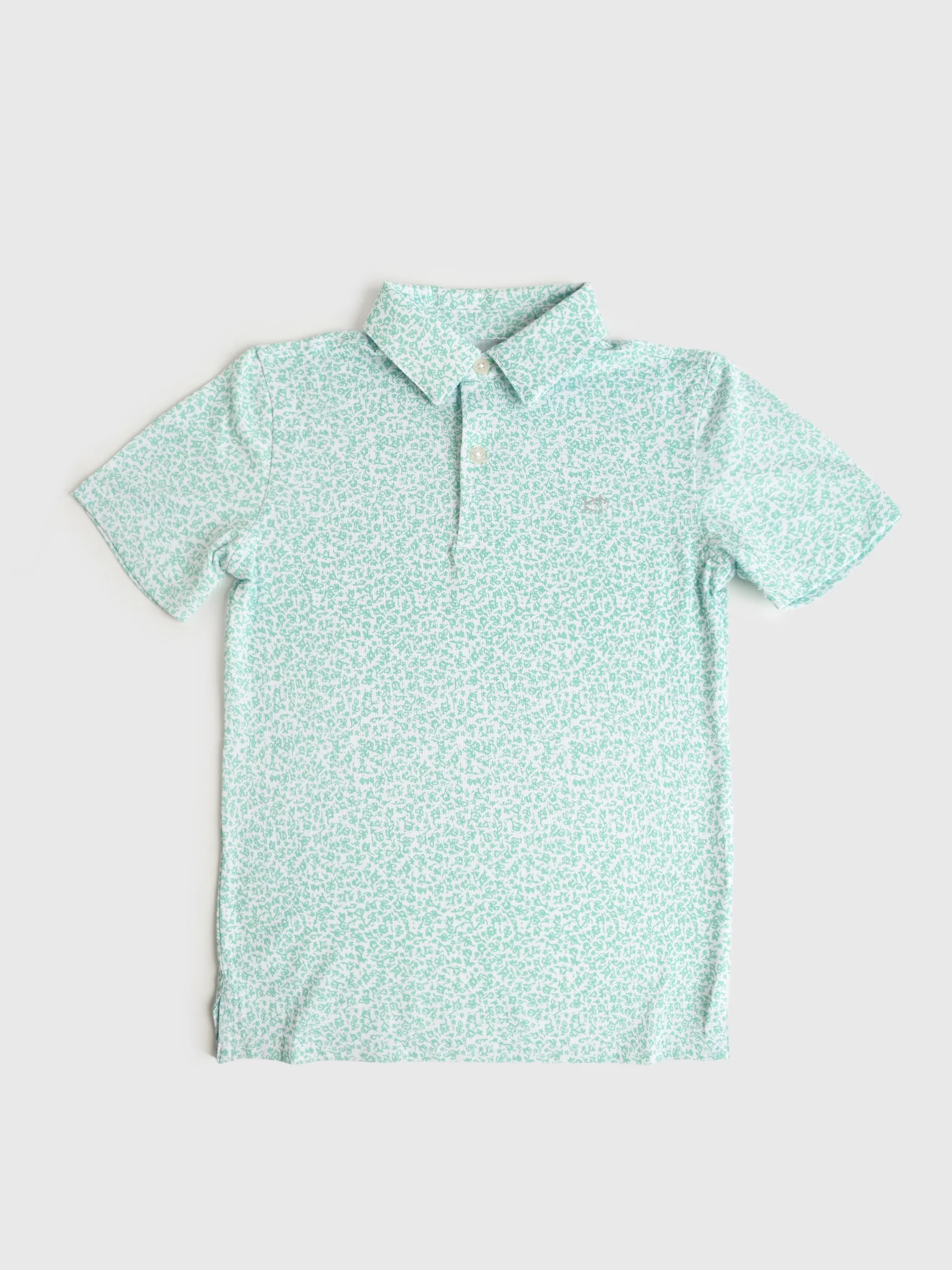 Southern Tide Boys' Flower Frenzy Performance Polo