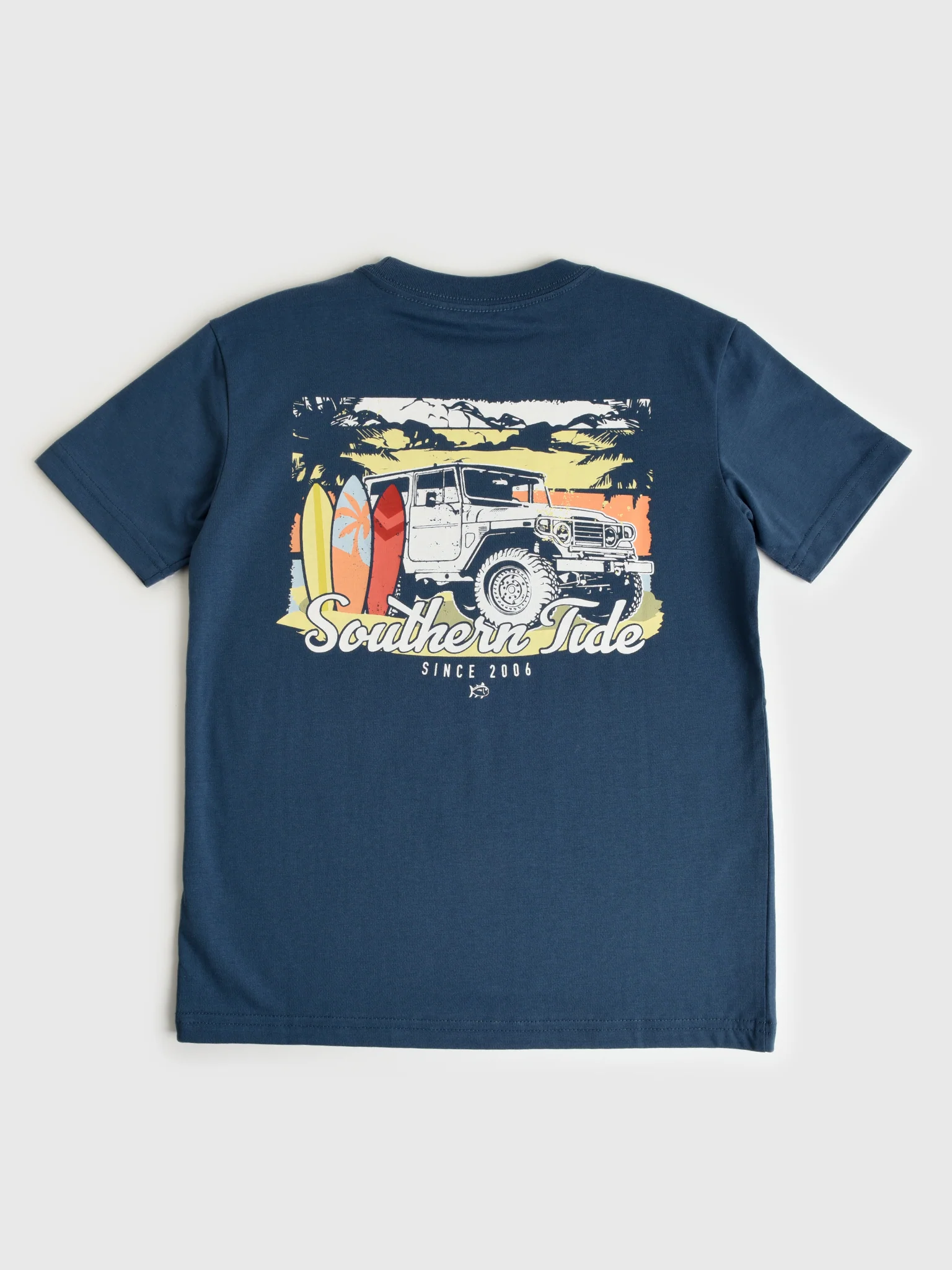 Southern Tide Boys' Surf Excursion Short Sleeve T-Shirt - Image 3