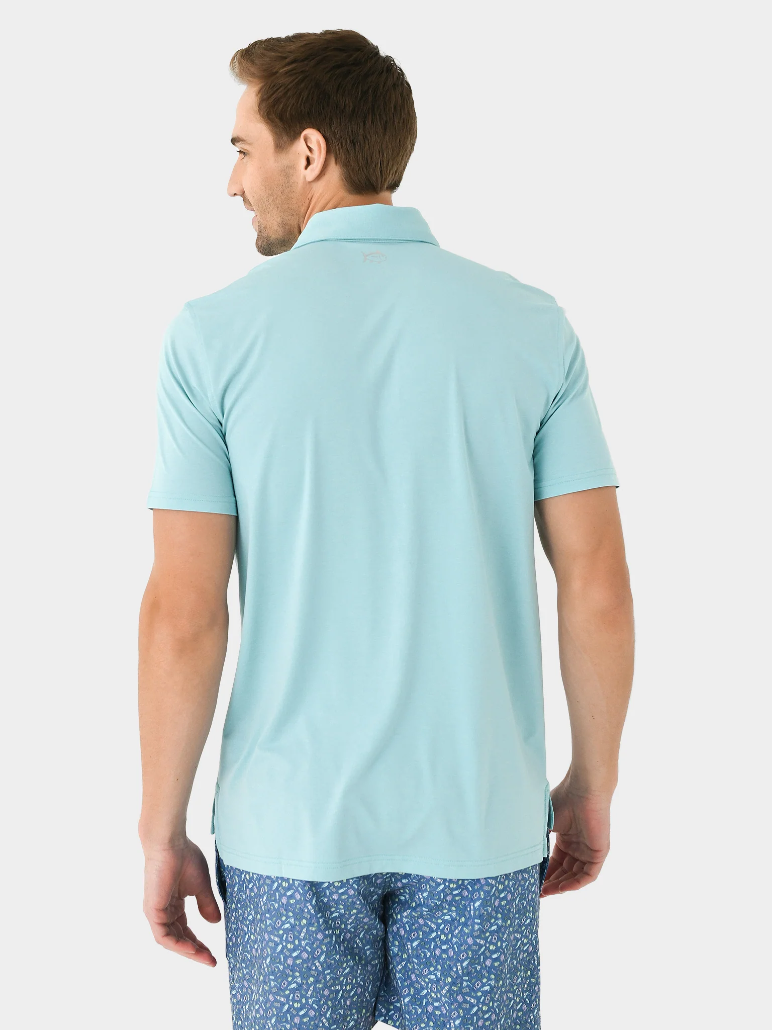 Southern Tide Men's Brrr°-eeze Heather Performance Polo - Image 6