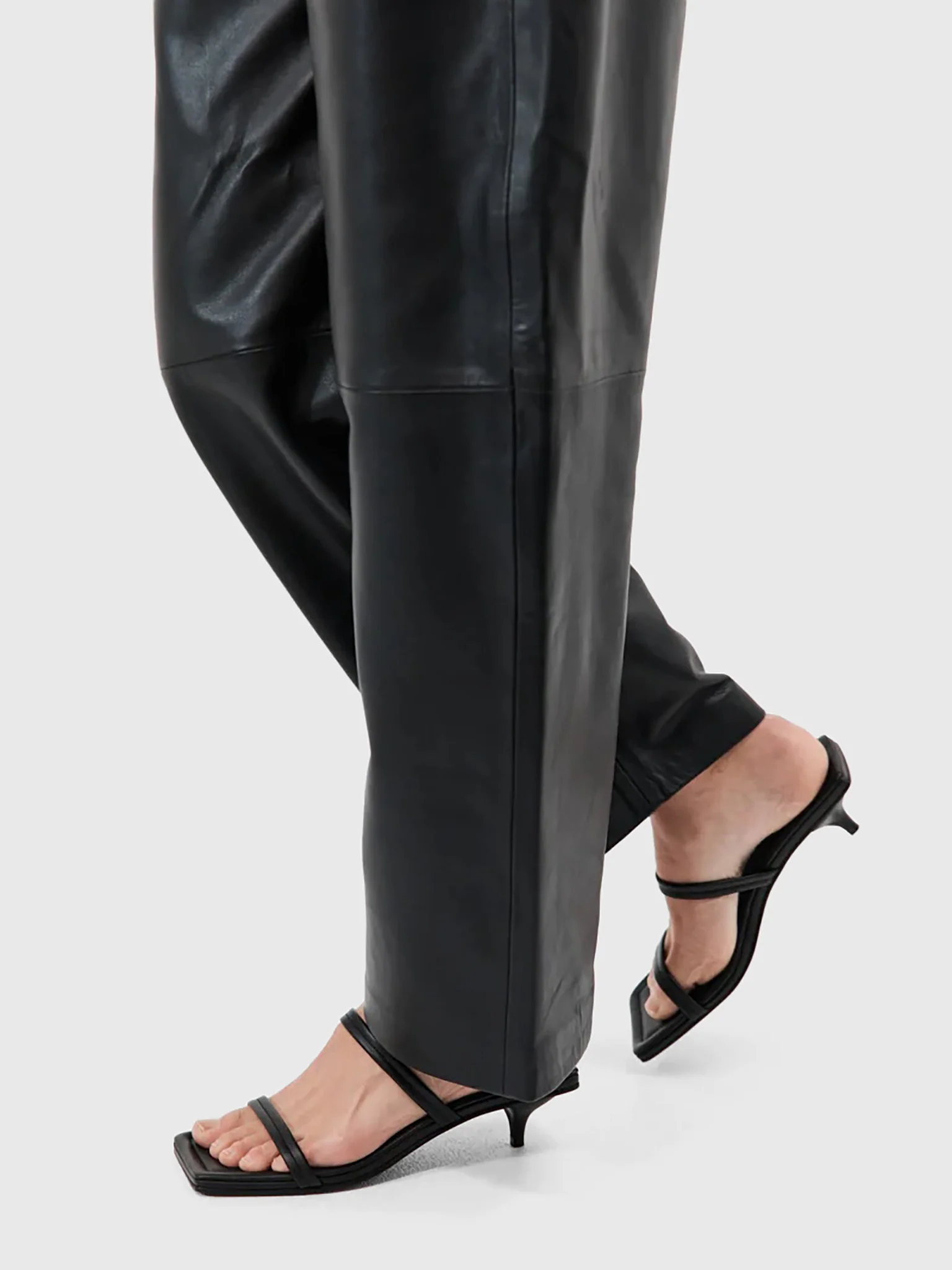 St. Agni Women's Fine Strap Kitten Heel - Image 2