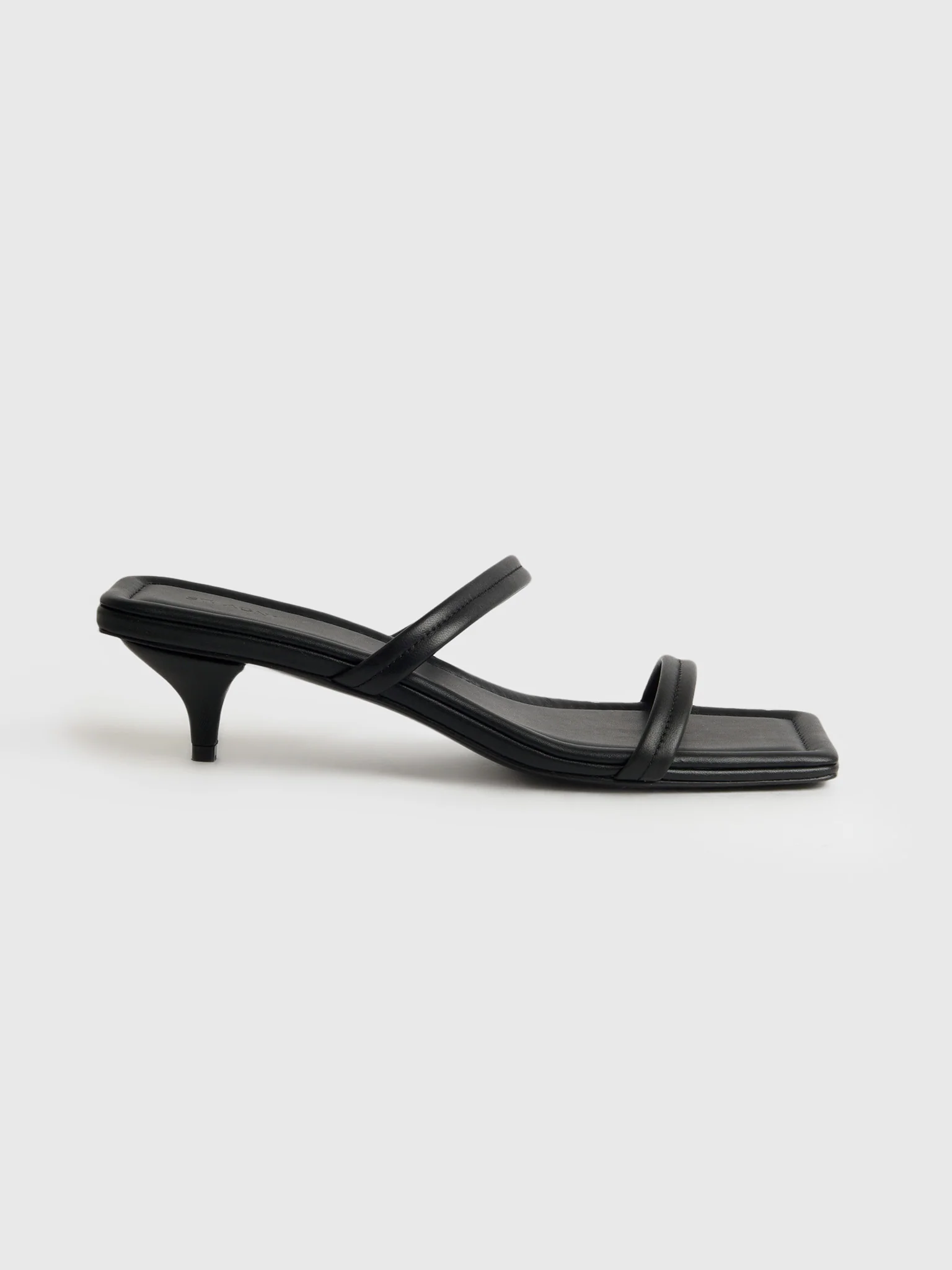 St. Agni Women's Fine Strap Kitten Heel - Image 4