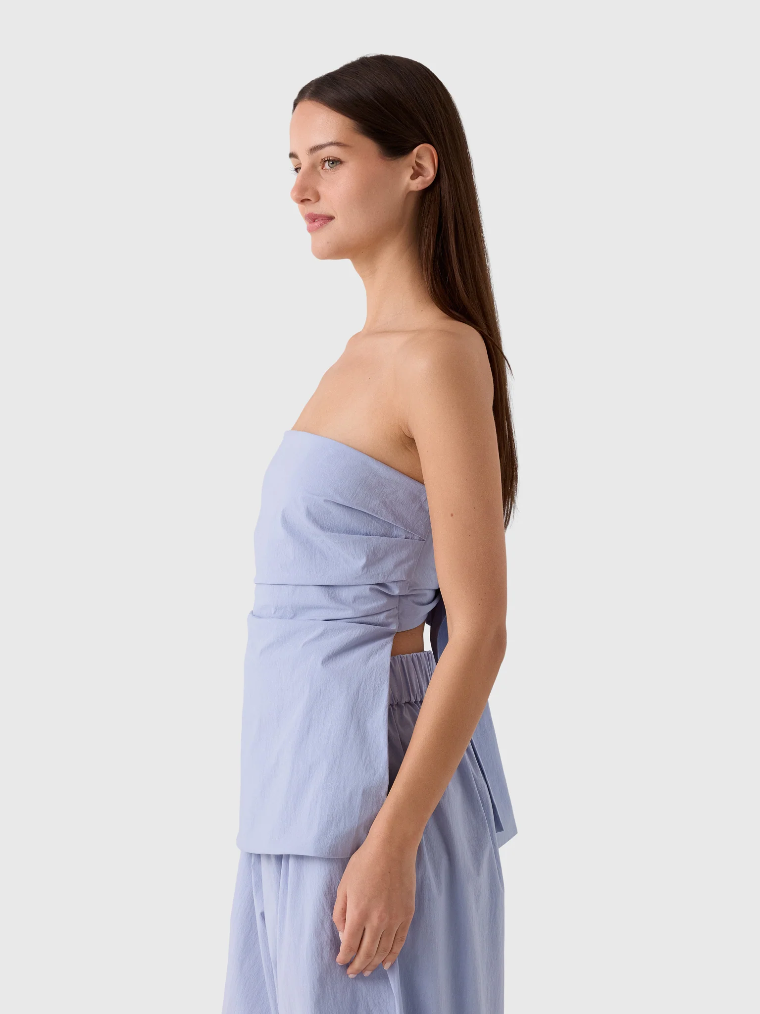 St. Agni Women's Strapless Tie Back Top - Image 3
