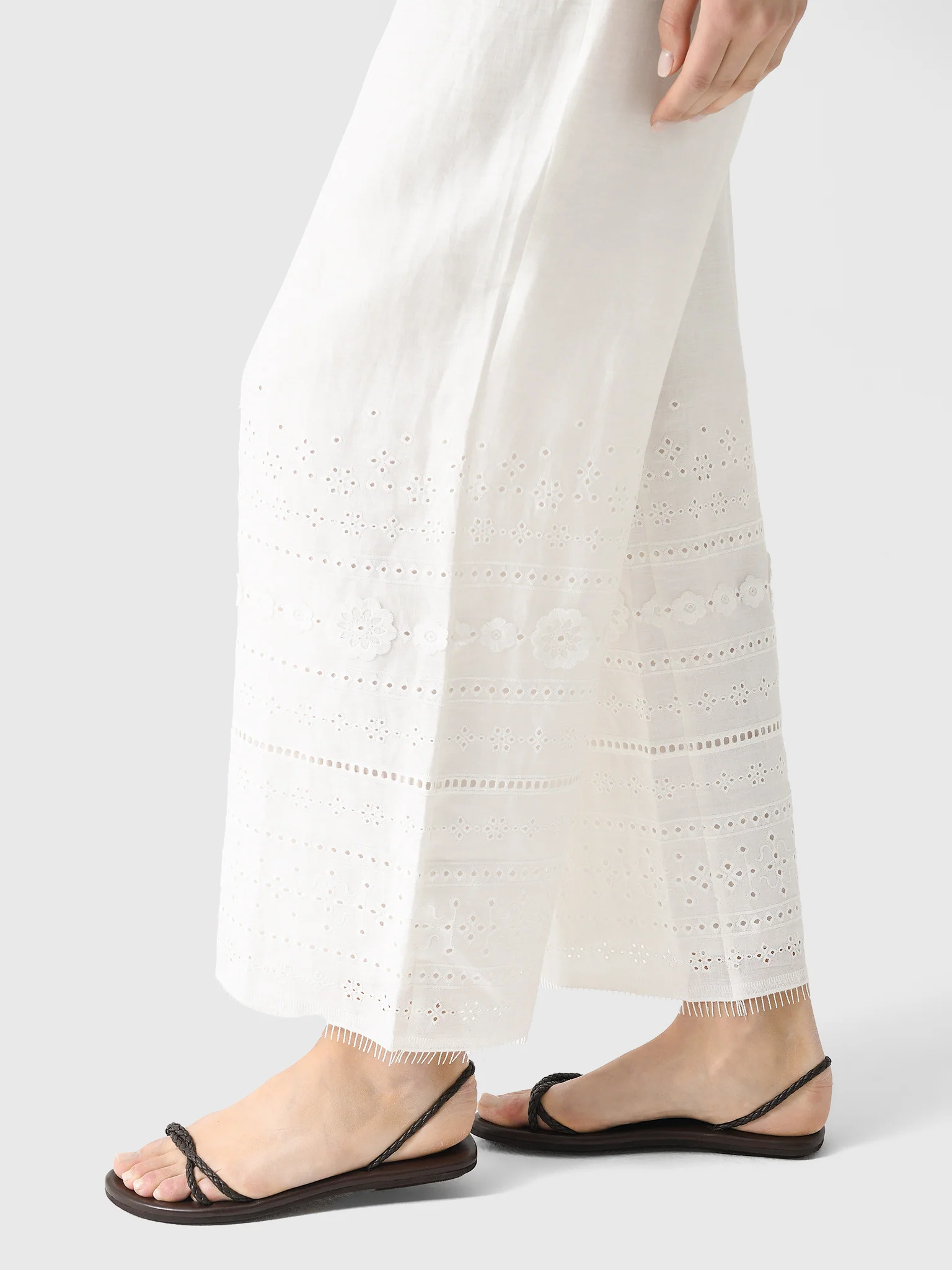 St. Agni Women's Woven Rope Slide - Image 2