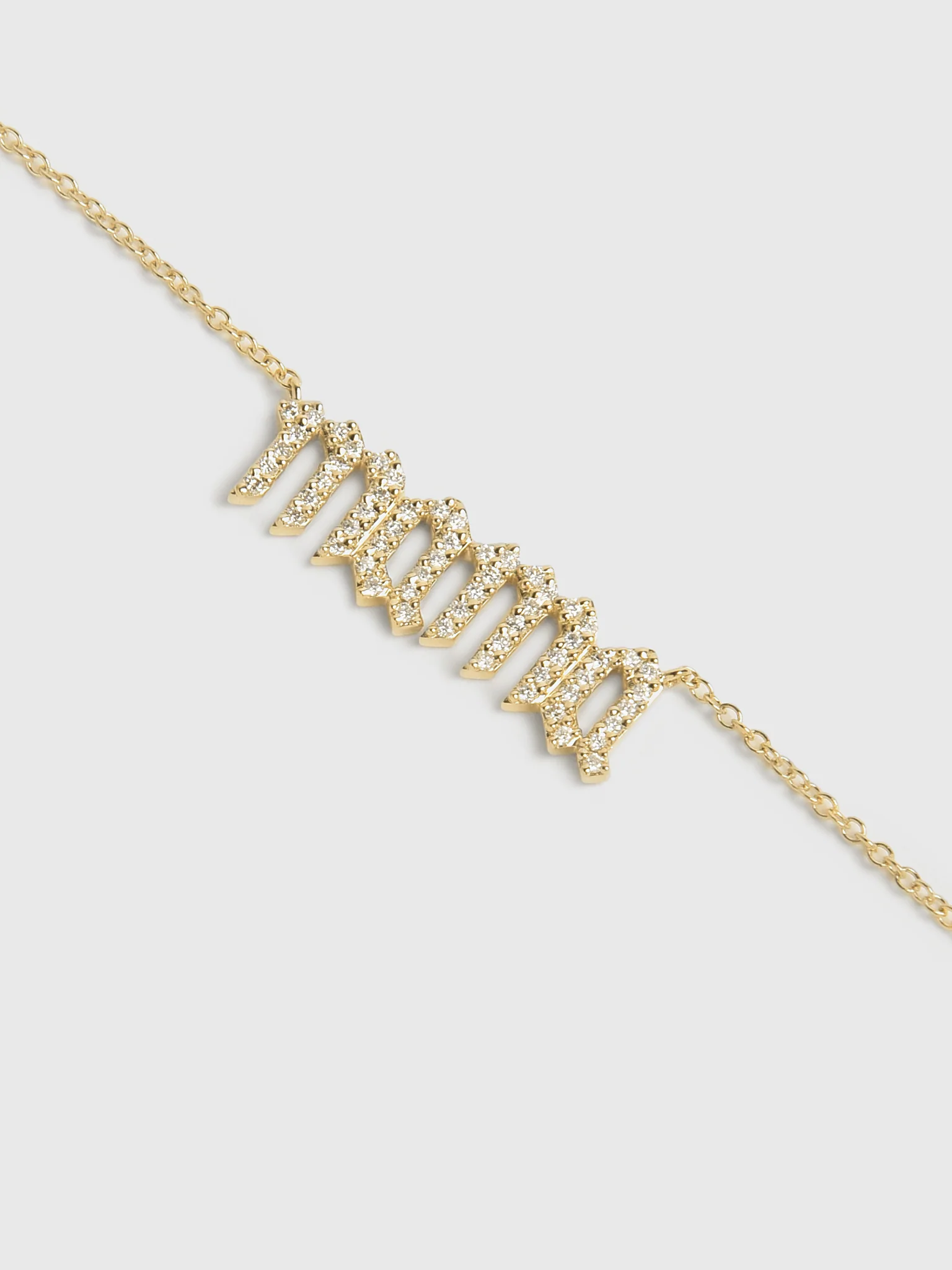 Stone And Strand Diamond Gothic Mama Necklace - Image 3