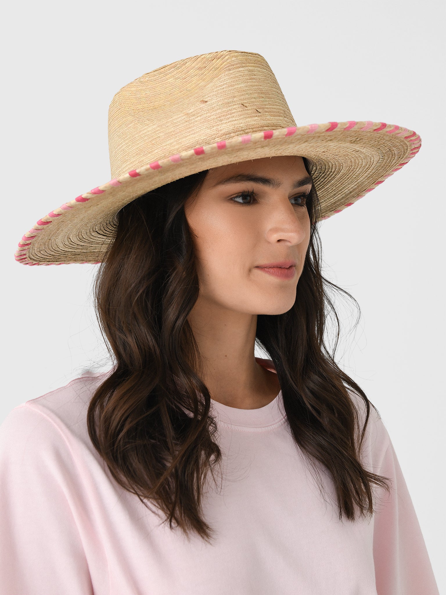 Sunshine Tienda Women's Adelina Palm Hat - Image 2