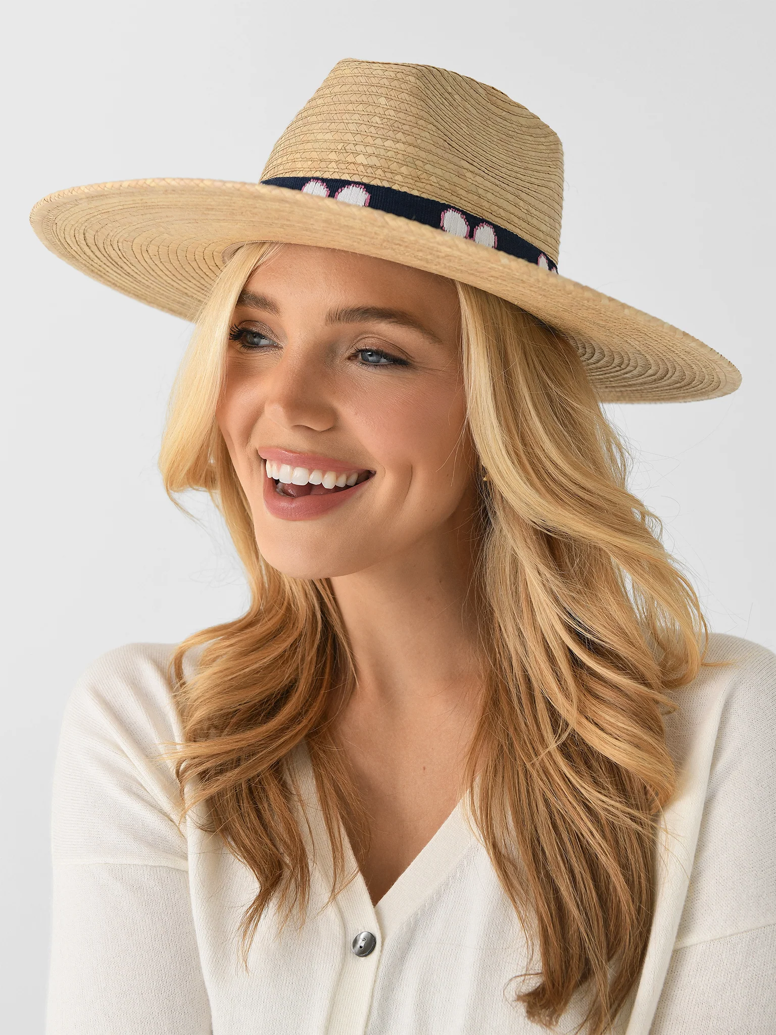 Sunshine Tienda Women's Tennis Racket Palm Hat - Image 2