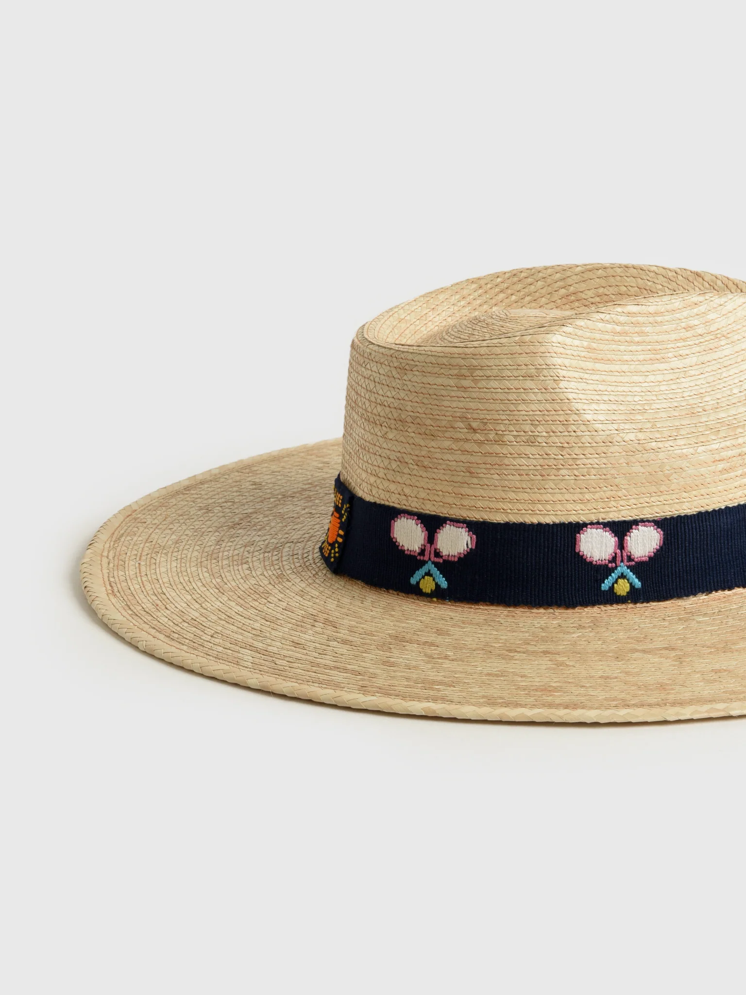 Sunshine Tienda Women's Tennis Racket Palm Hat - Image 3