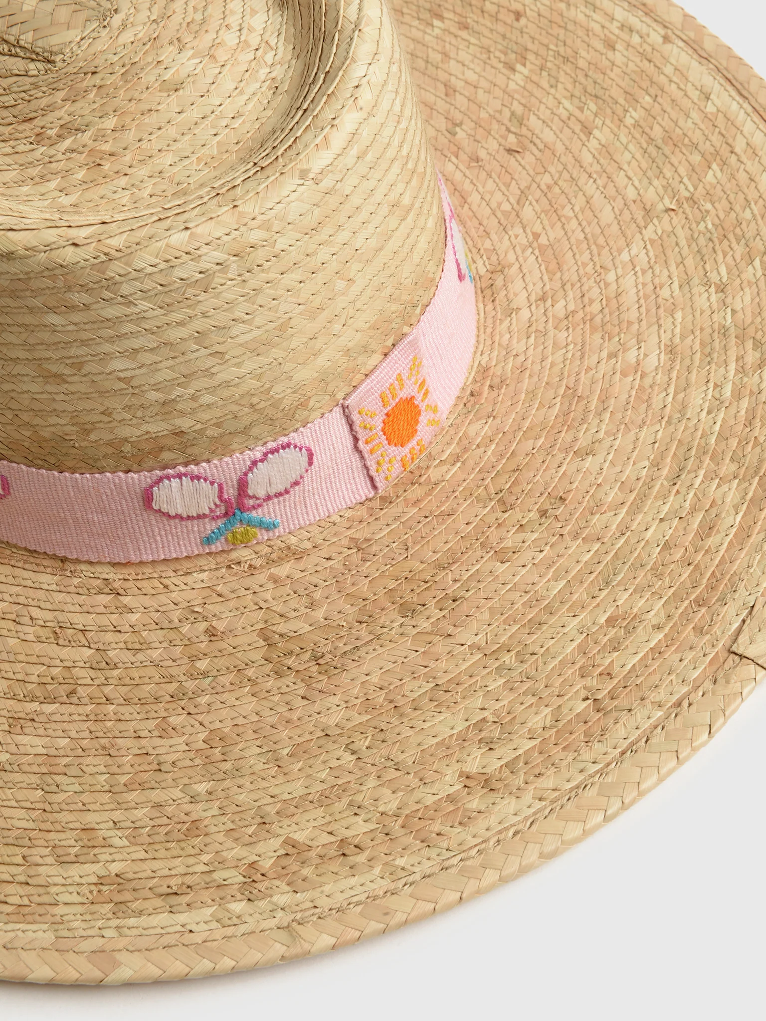 Sunshine Tienda Women's Tennis Racket Palm Hat - Image 4
