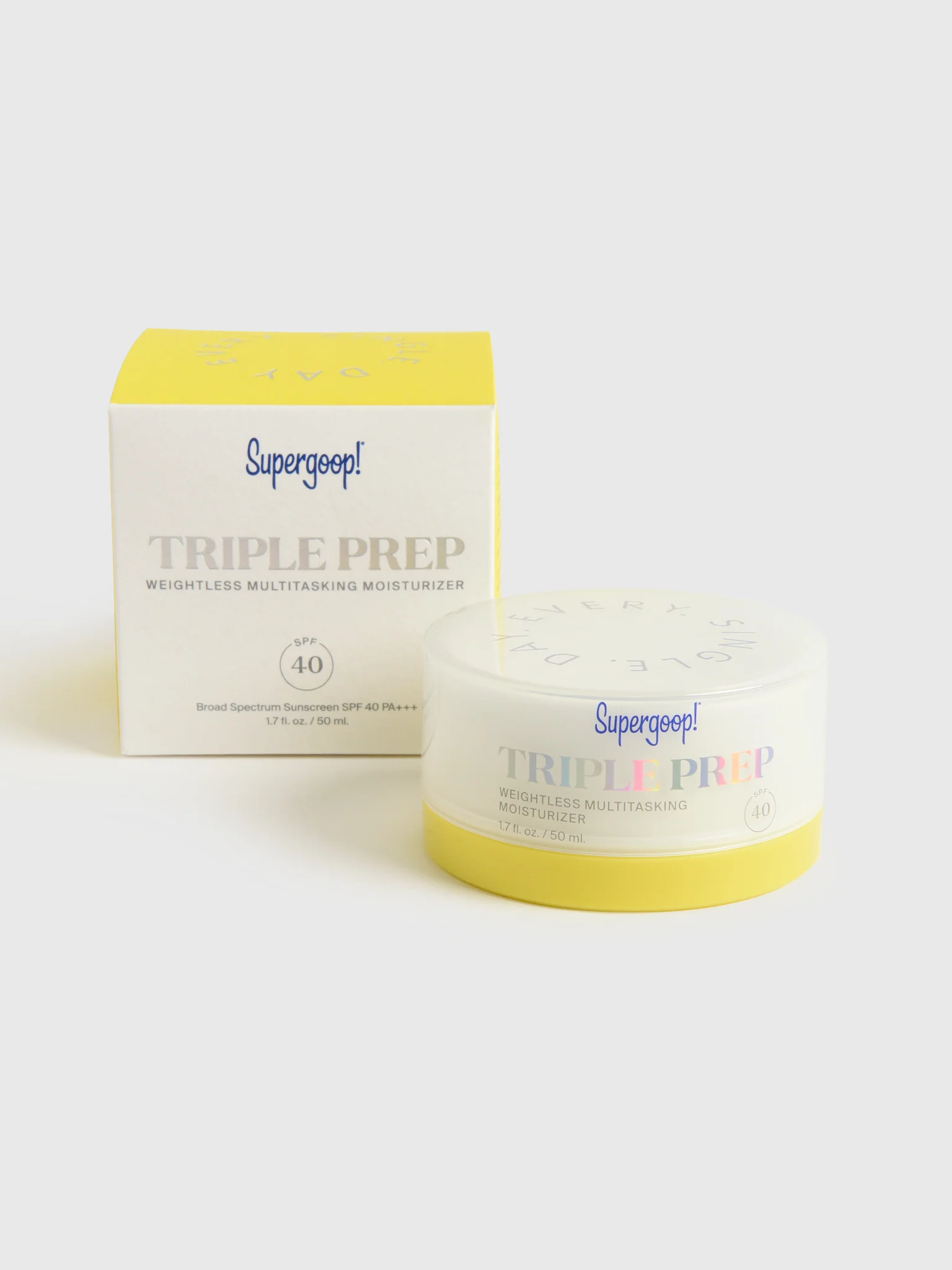 Supergoop Triple Prep Weightless Multitasking Moisturizer SPF 40