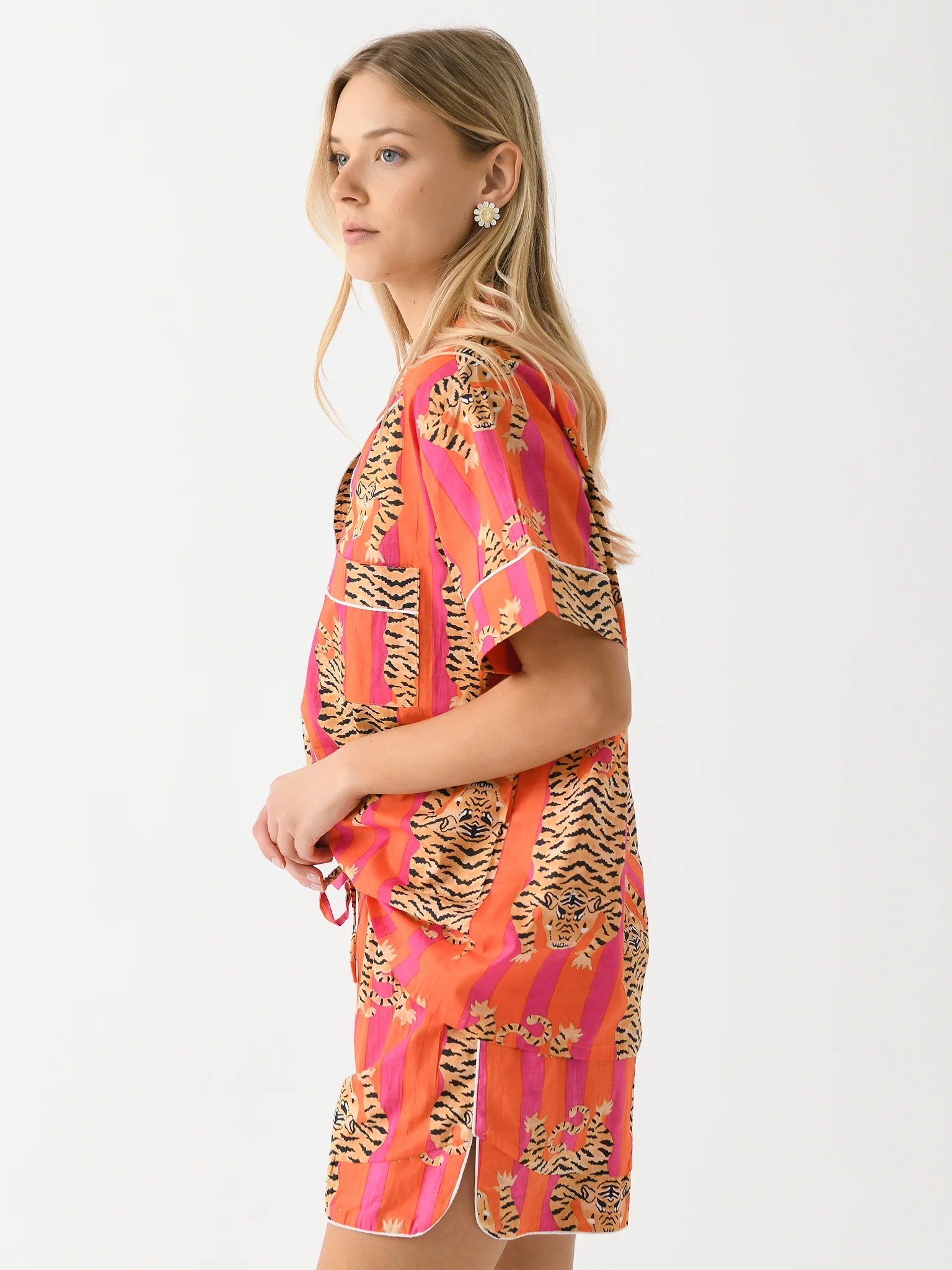 Sur La Vague Women's Short Pajama Set - Image 3