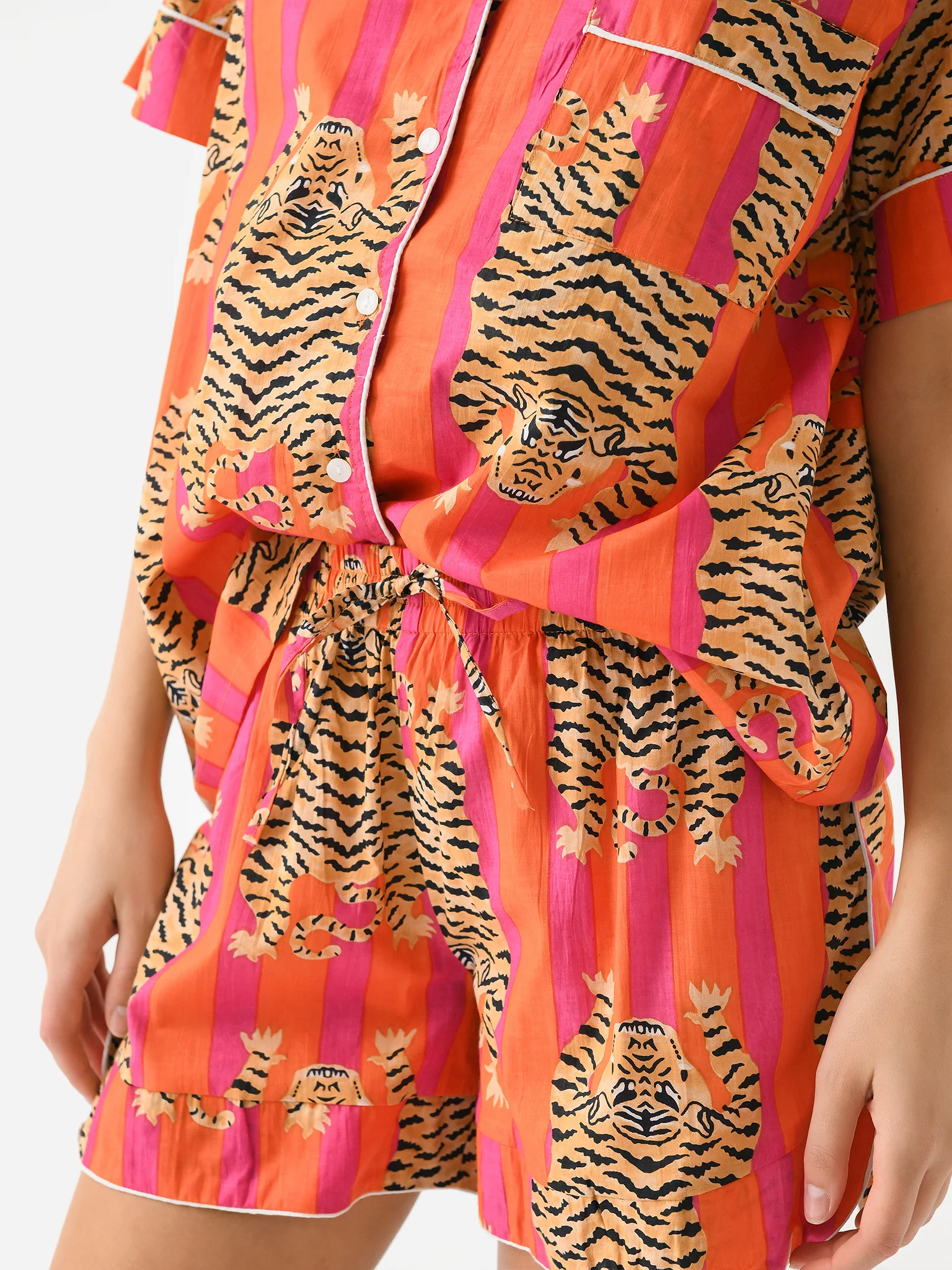 Sur La Vague Women's Short Pajama Set - Image 5