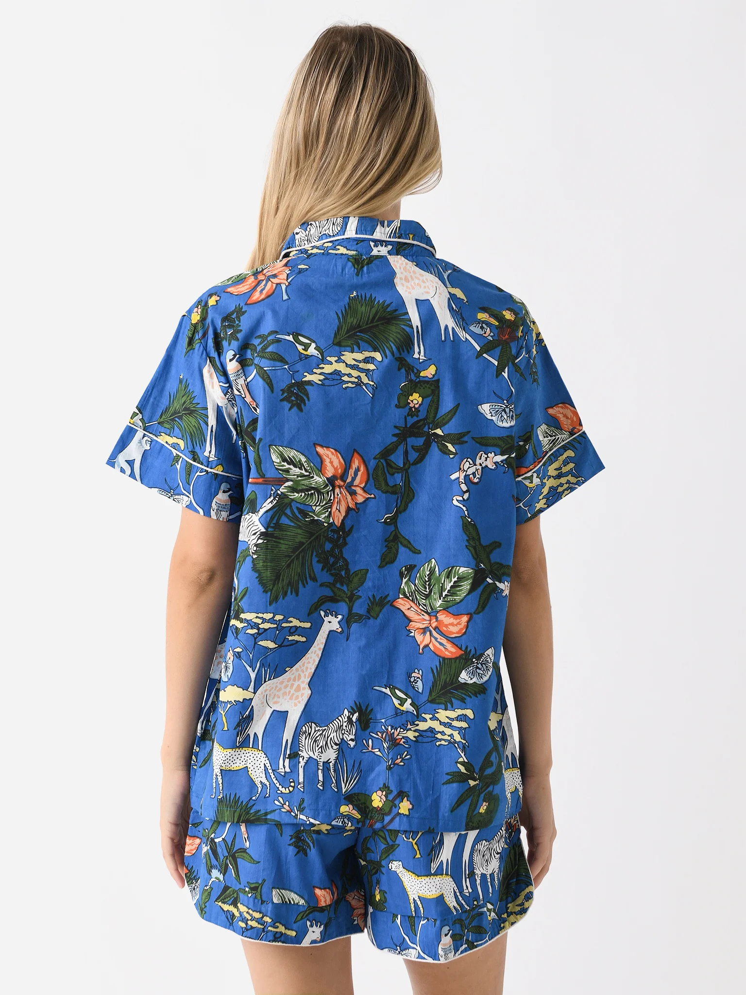 Sur La Vague Women's Short Pajama Set - Image 9