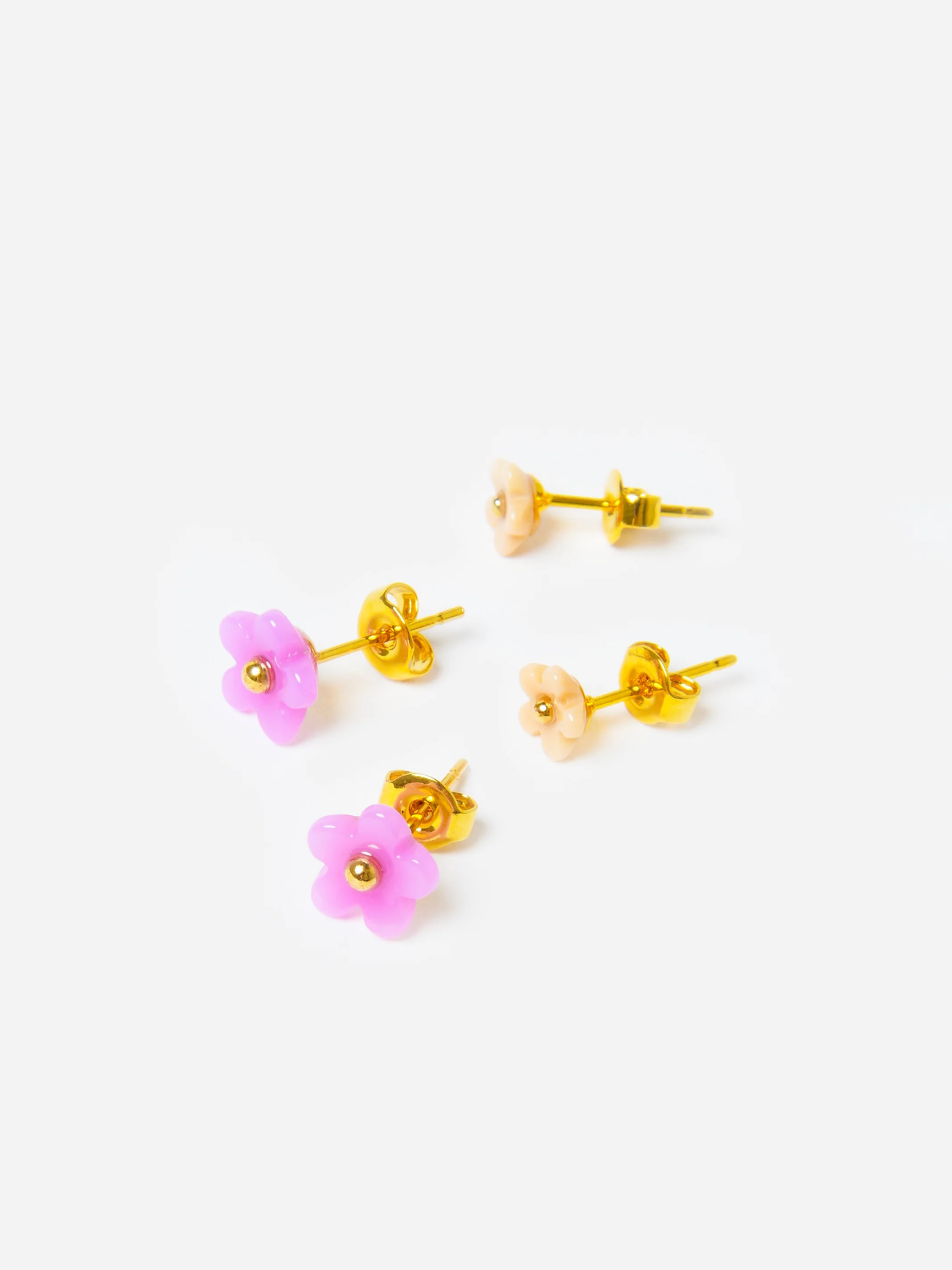 TAI Flower Stud Earrings Set - Image 2