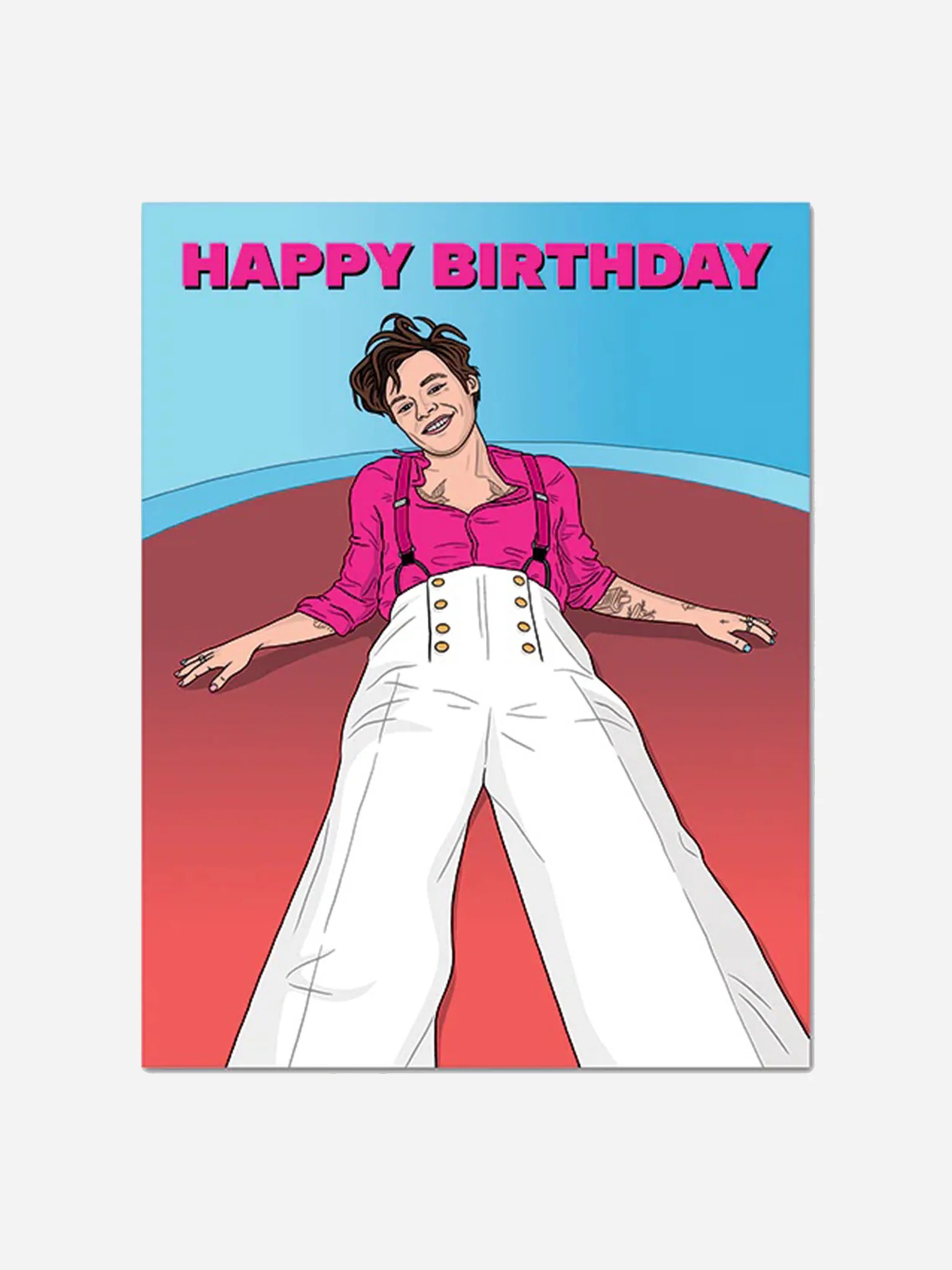 The Found Harry Happy Birthday Card