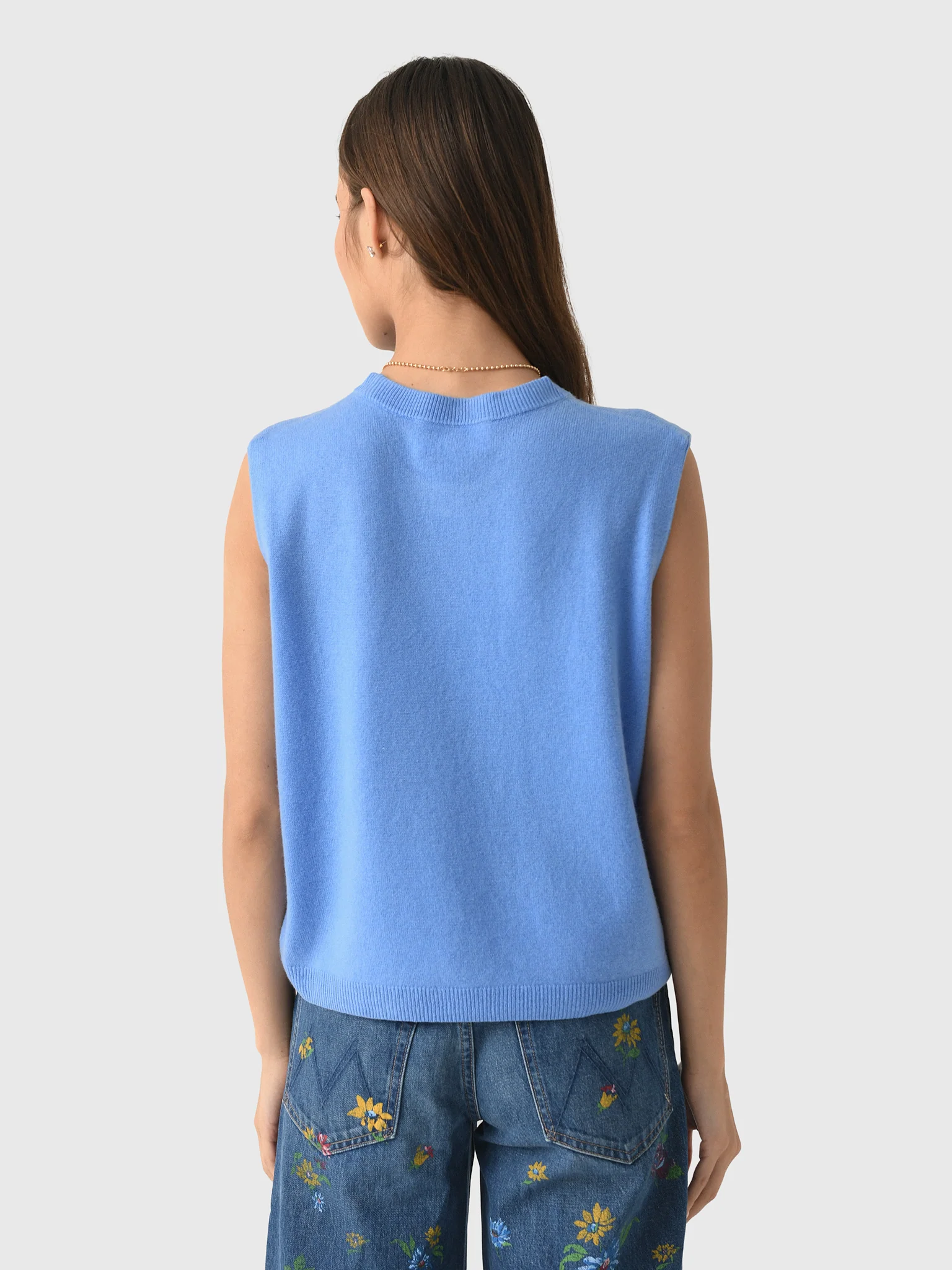 The Great Women's The Cashmere Pullover Vest - Image 4