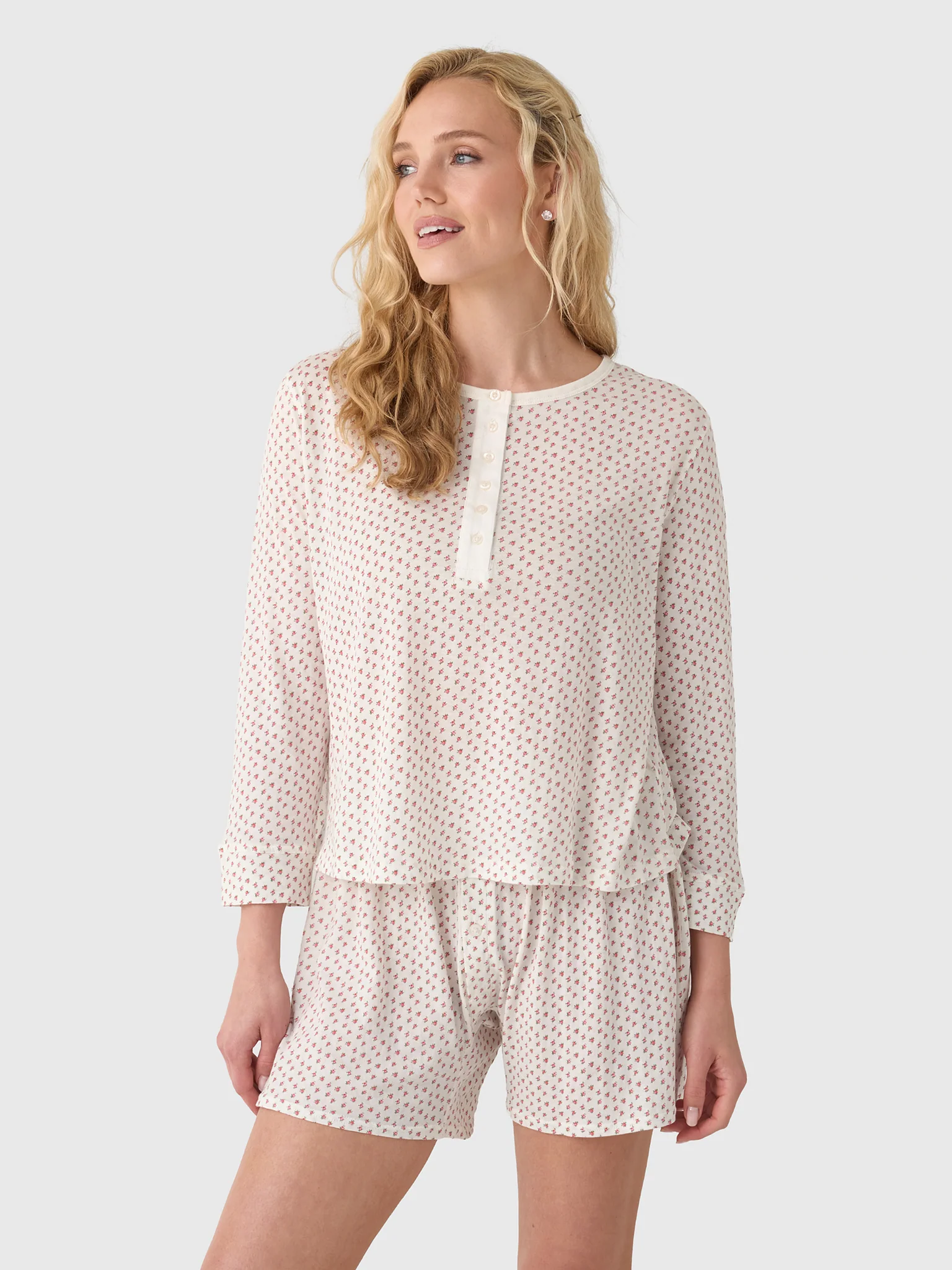 The Great Women's The Crop Sleep Henley