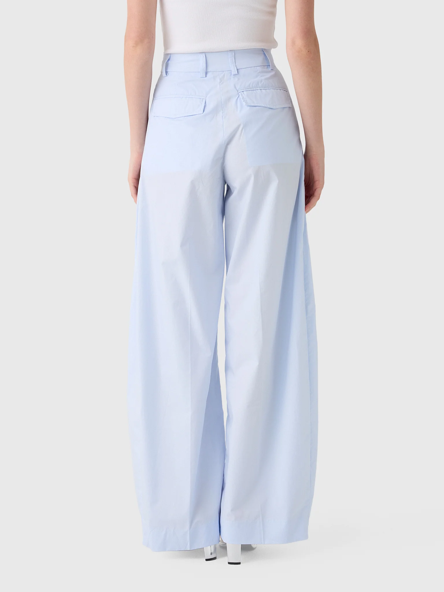 The Latest Women's Billie Poplin Trouser - Image 4