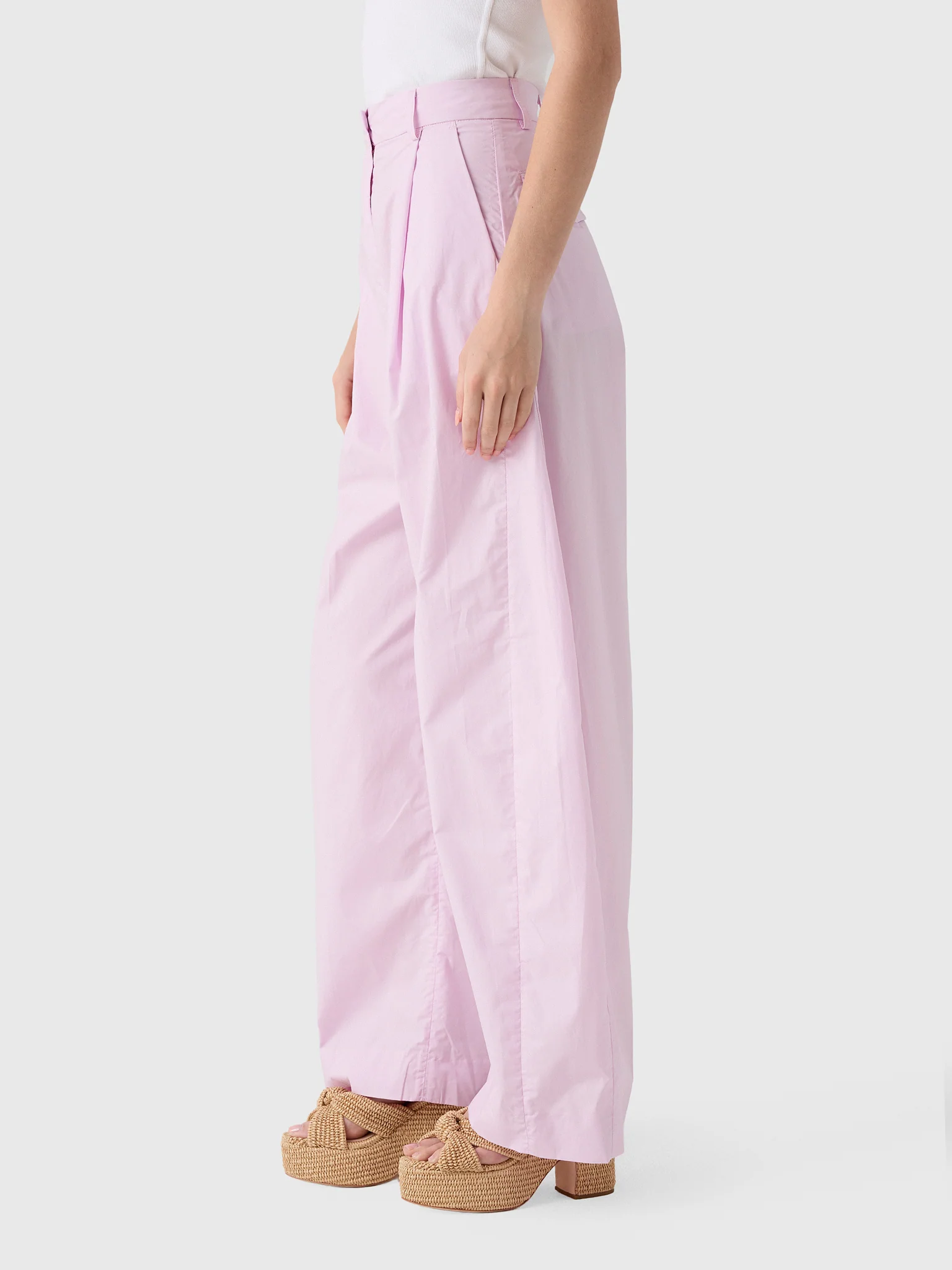 The Latest Women's Billie Poplin Trouser - Image 8