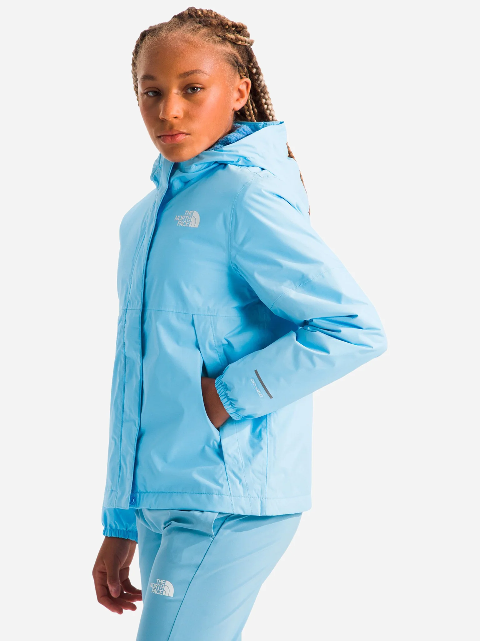 The North Face Girls' Warm Antora Rain Jacket - Image 5