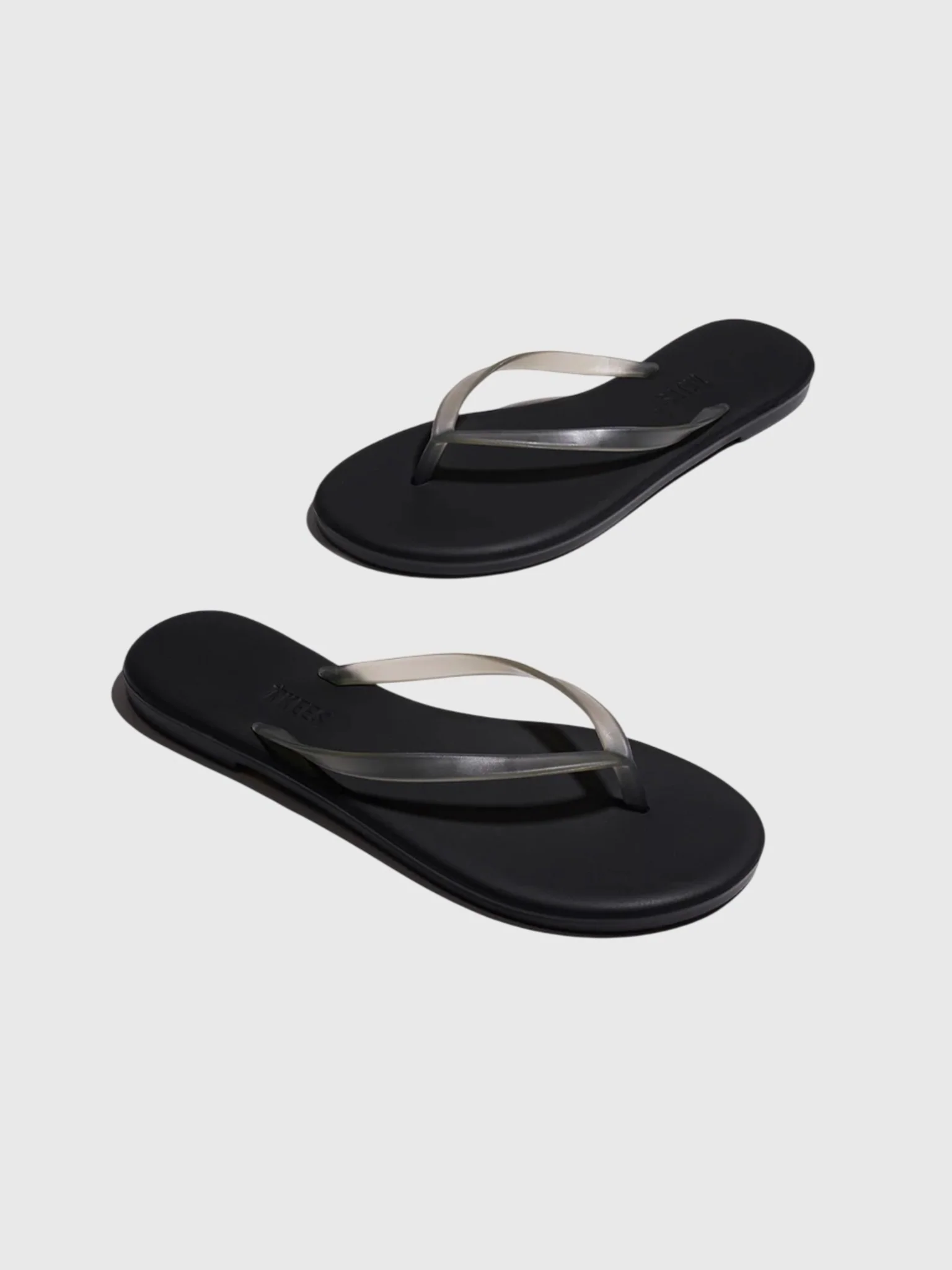 Tkees Women's Aqua Lily Flip Flop - Image 2