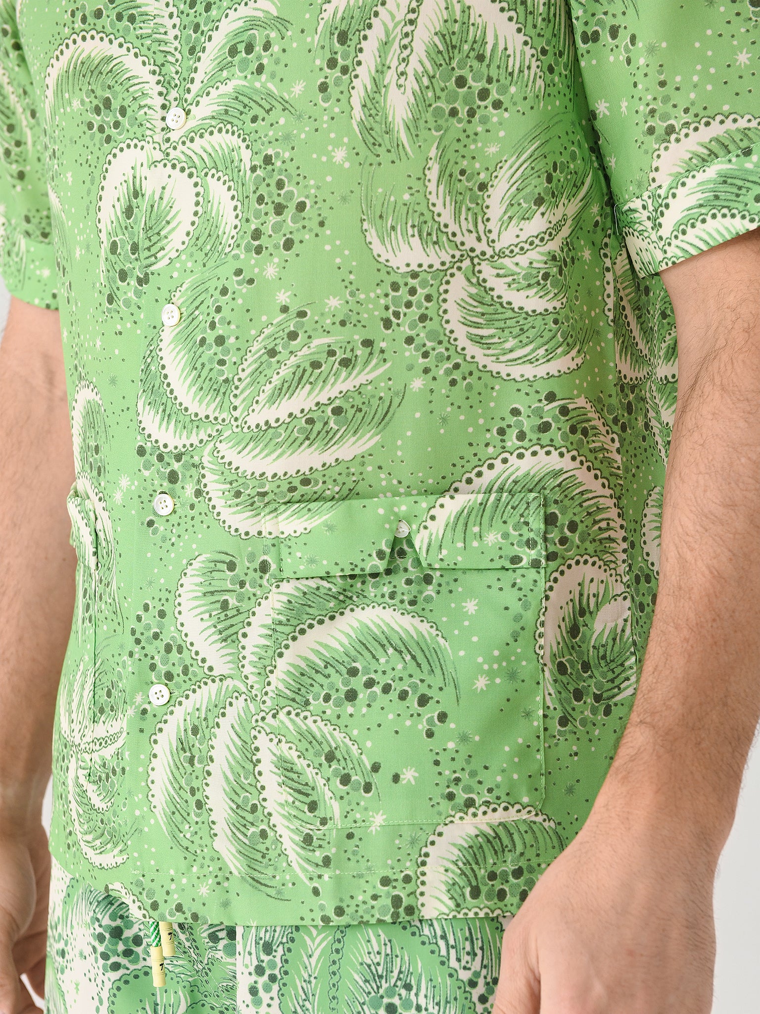Tombolo Men's Palm Fronds Shirt - Image 5