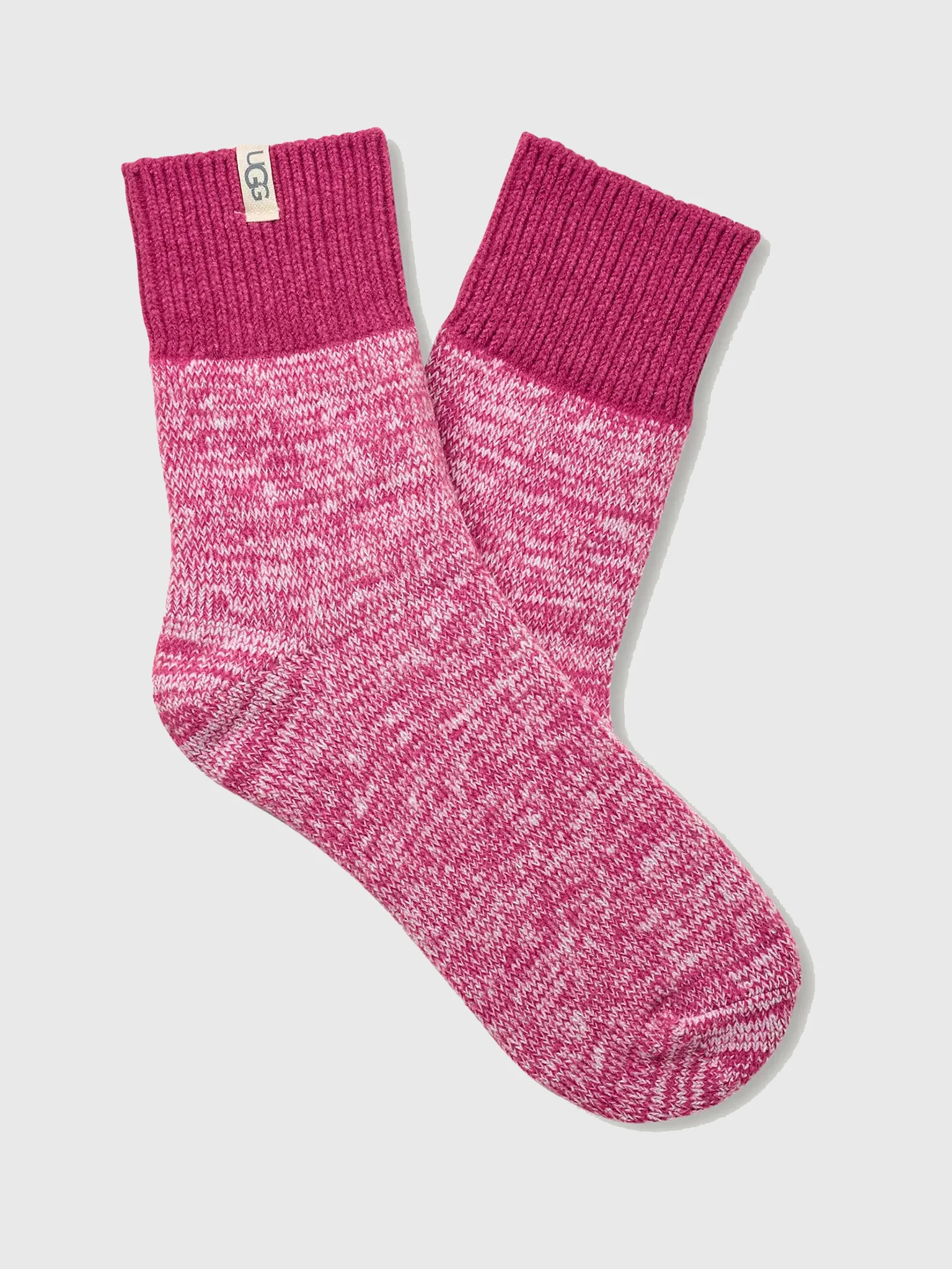 UGG Women's Rib Knit Slouchy Quarter Socks - Image 2