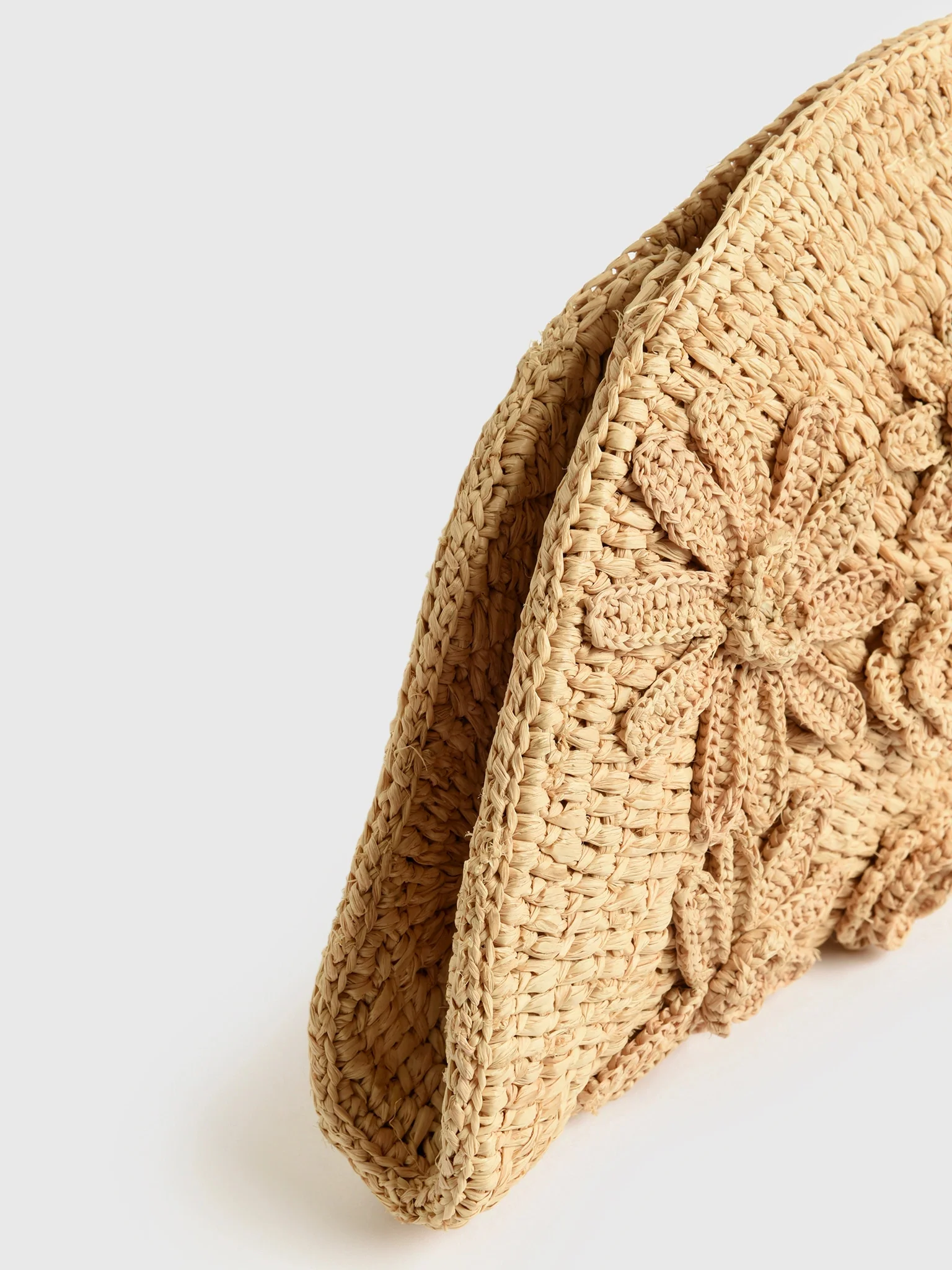 Vanessa Bruno Raffia Clutch - Image 5
