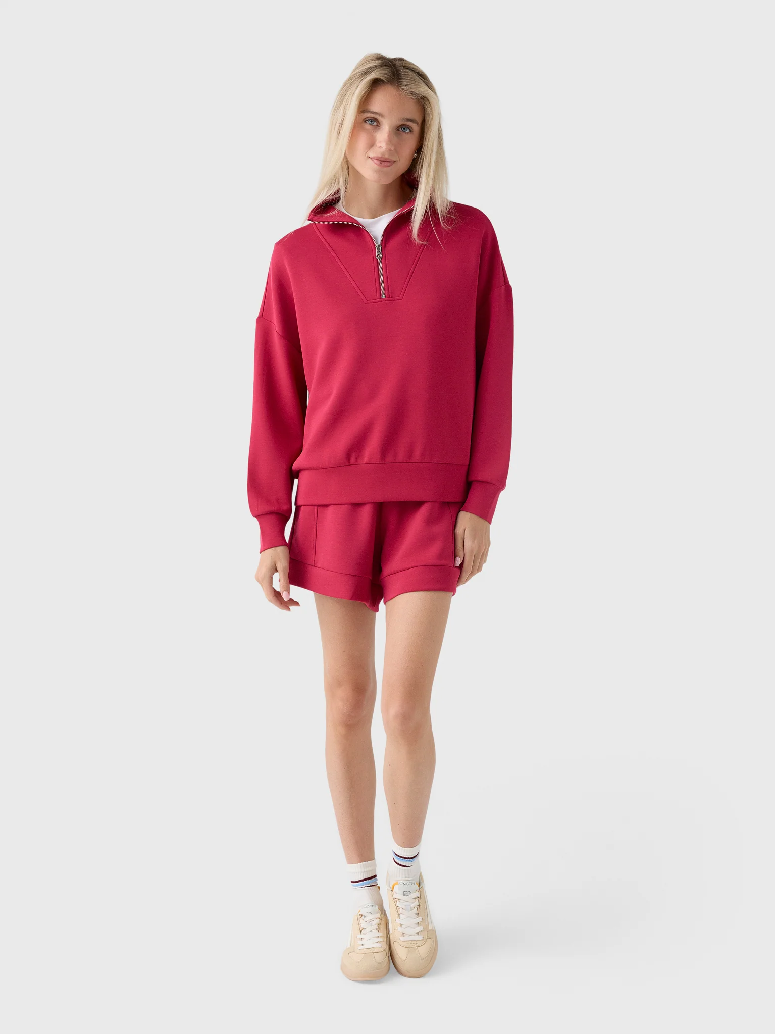 Varley Women's Hawley Half-Zip Sweatshirt - Image 2