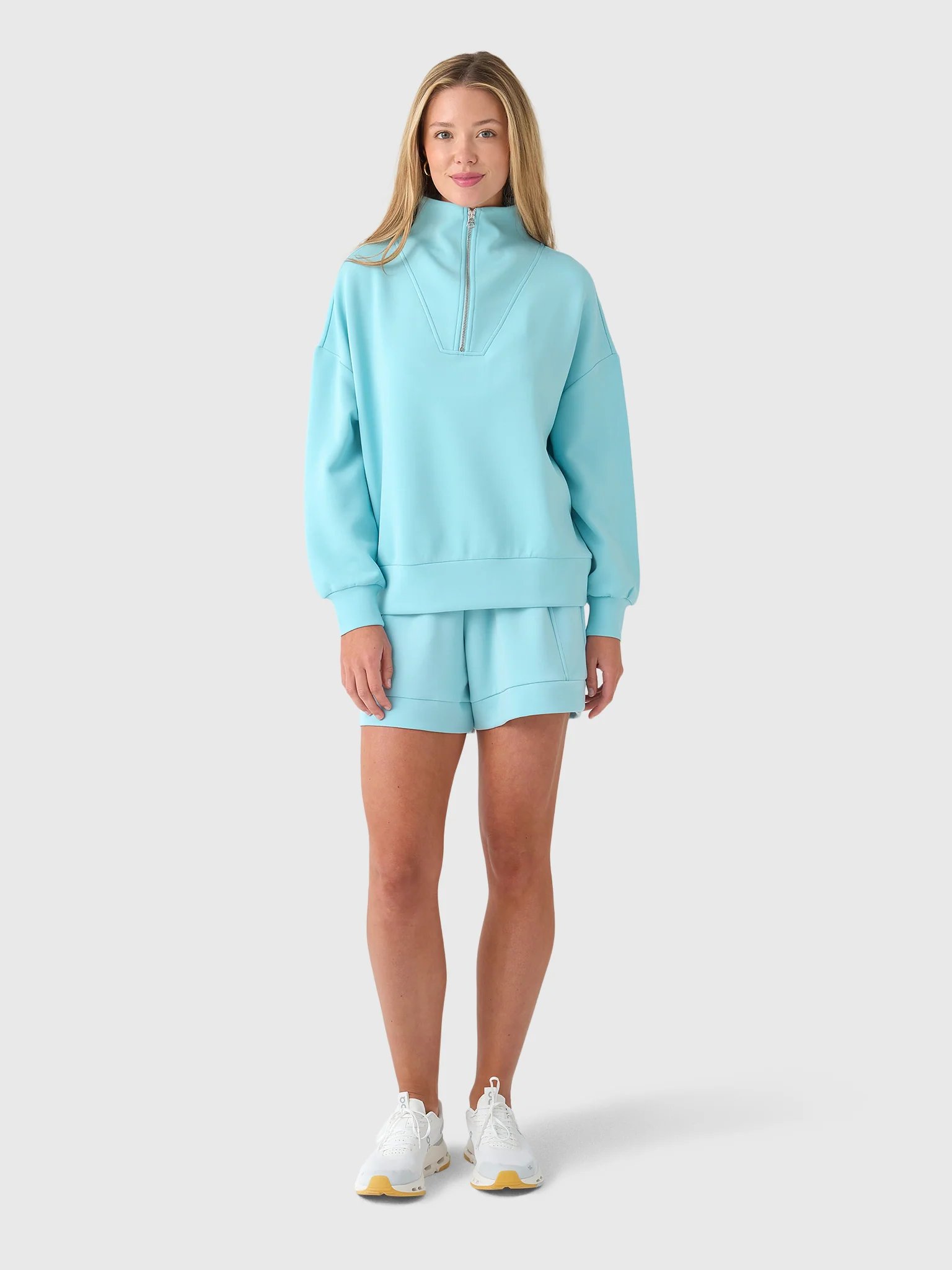 Varley Women's Hawley Half-Zip Sweatshirt - Image 7
