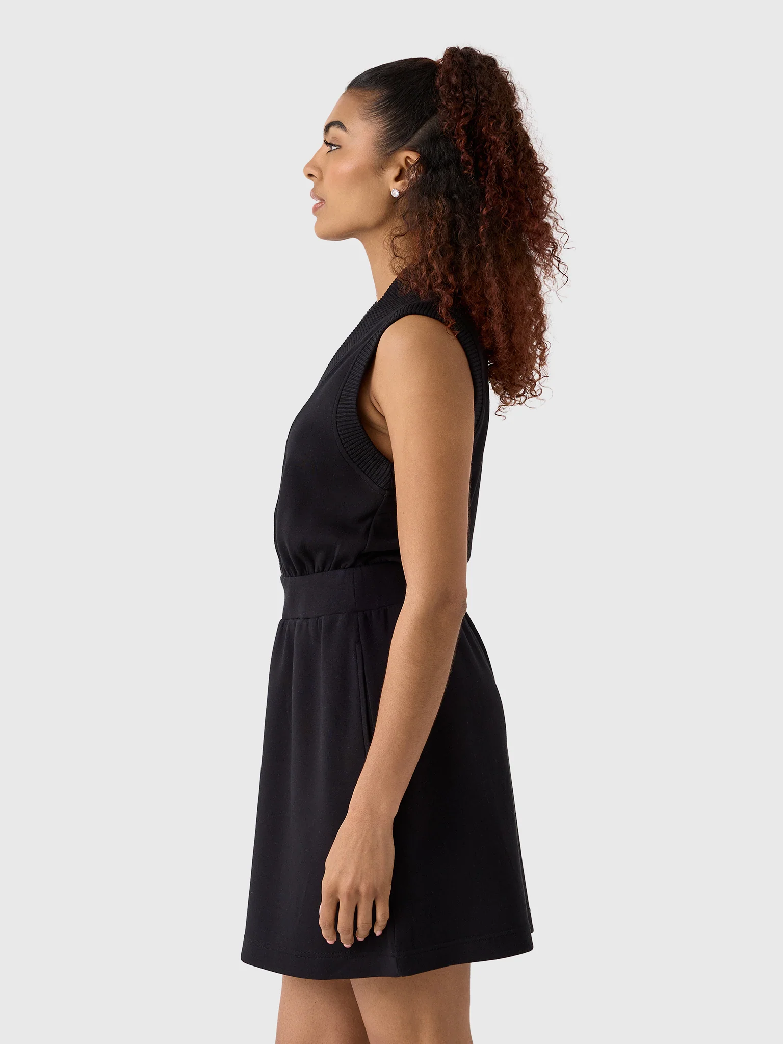 Varley Women's Polyanna Half-Zip Dress - Image 3