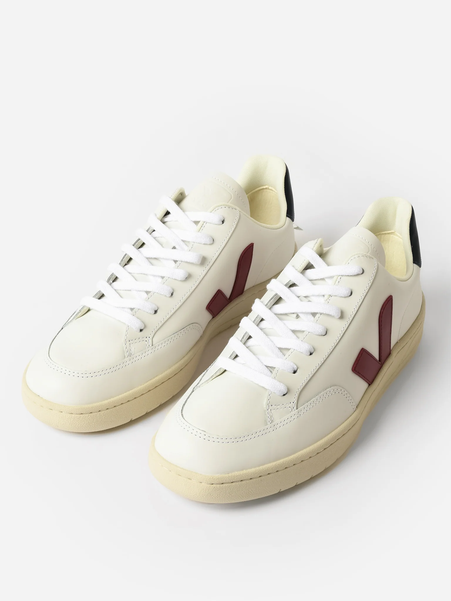 VEJA Men's V-12 Leather Sneaker - Image 4