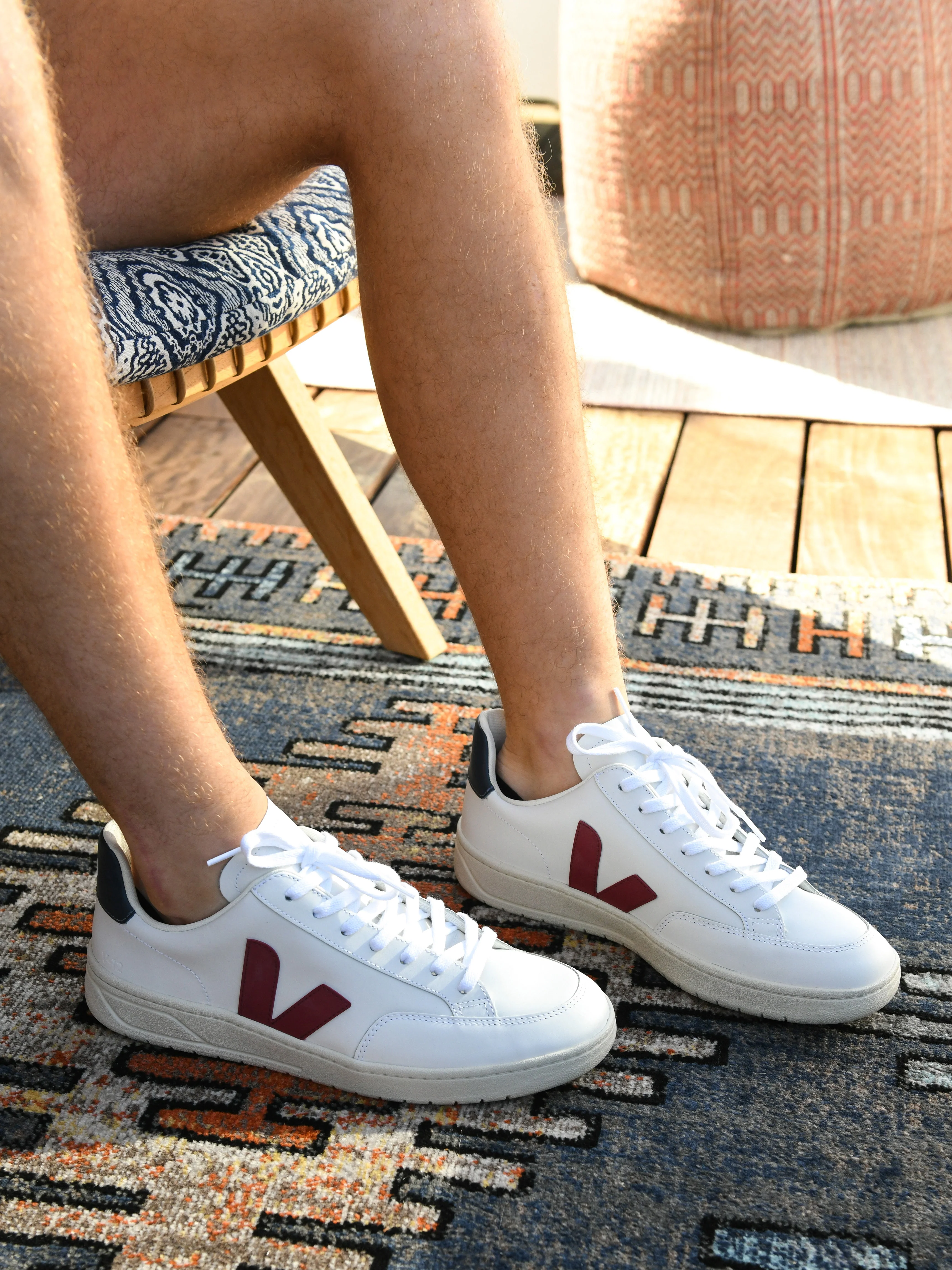 VEJA Men's V-12 Leather Sneaker - Image 6