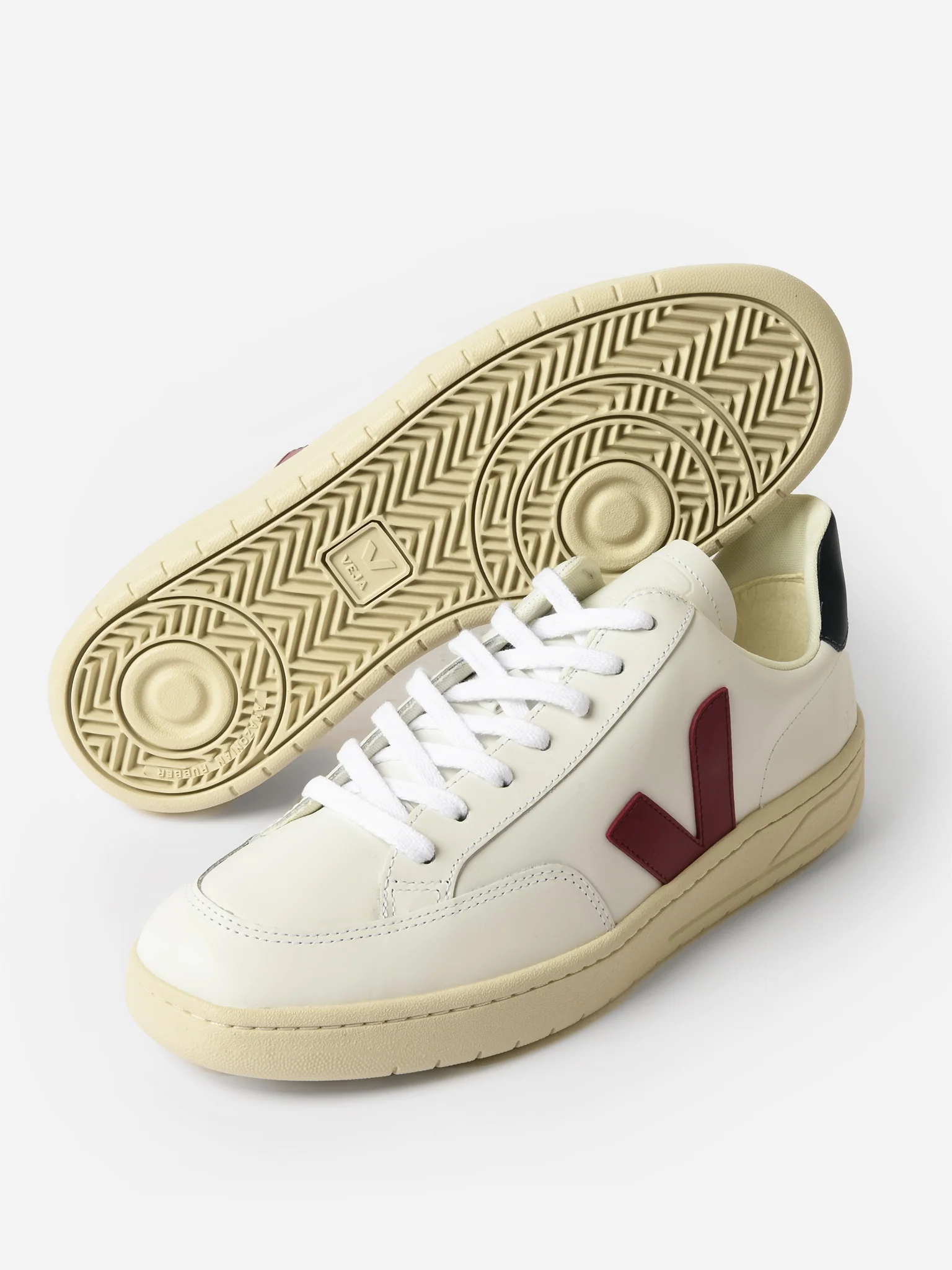 VEJA Men's V-12 Leather Sneaker - Image 7