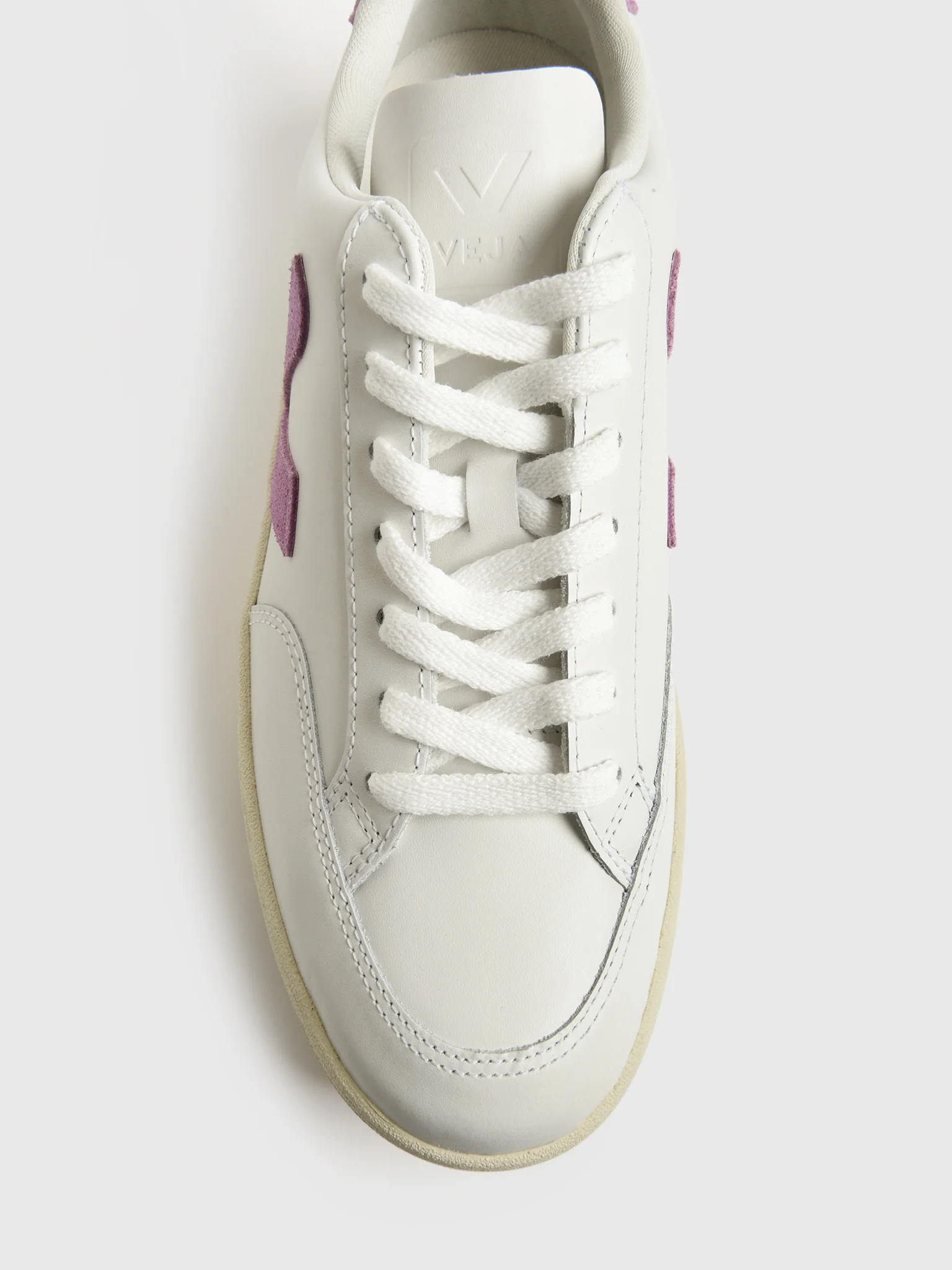 VEJA Women's V-12 Leather Sneaker - Image 2