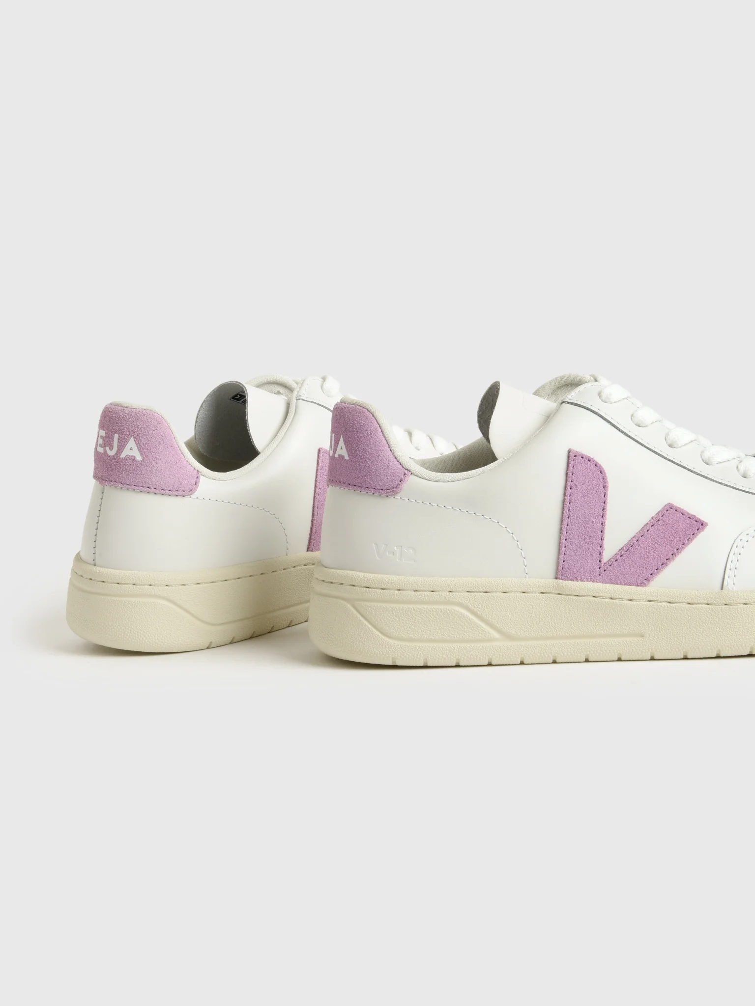 VEJA Women's V-12 Leather Sneaker - Image 4