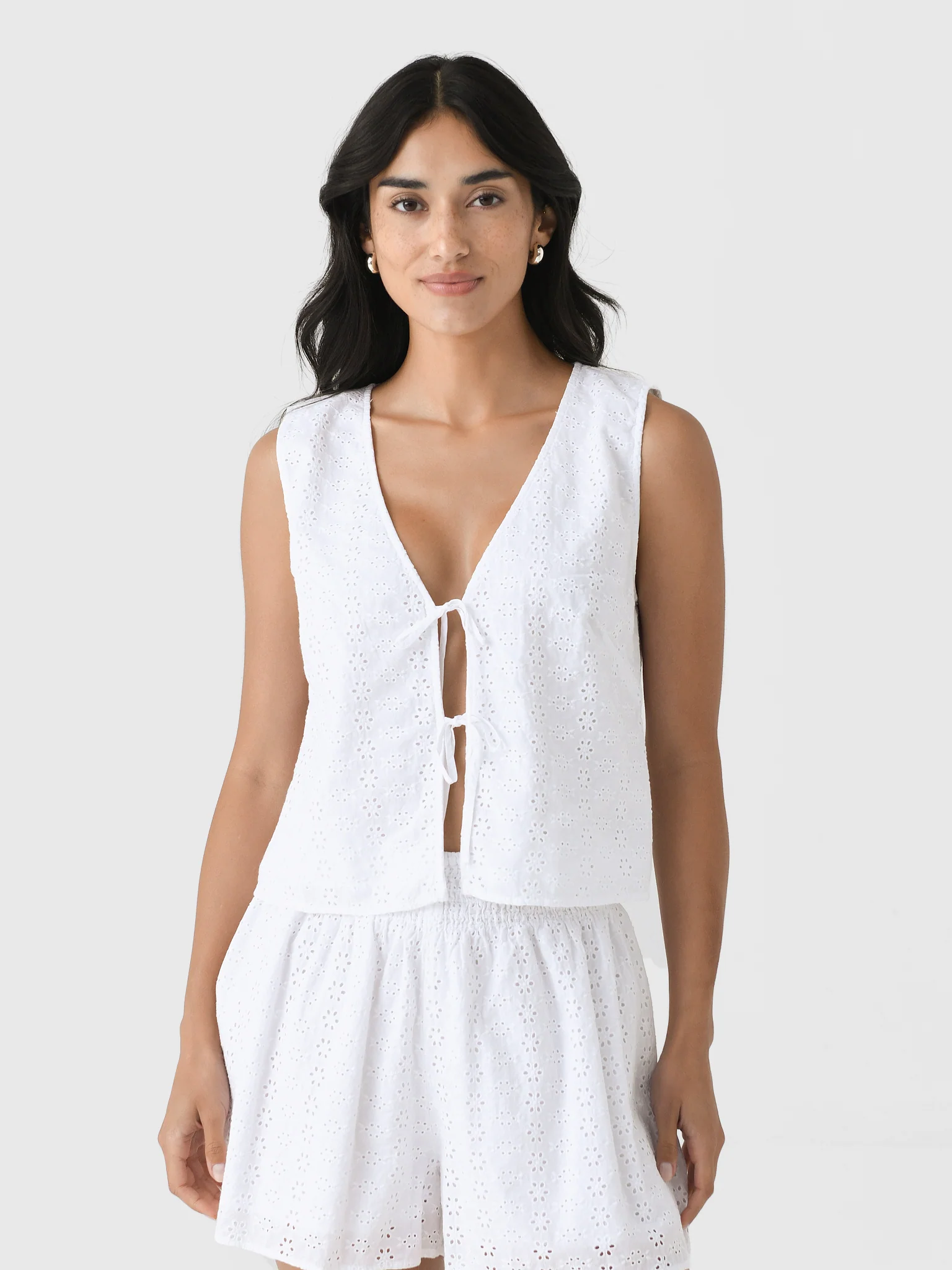 Velvet Women's Ava Eyelet Top