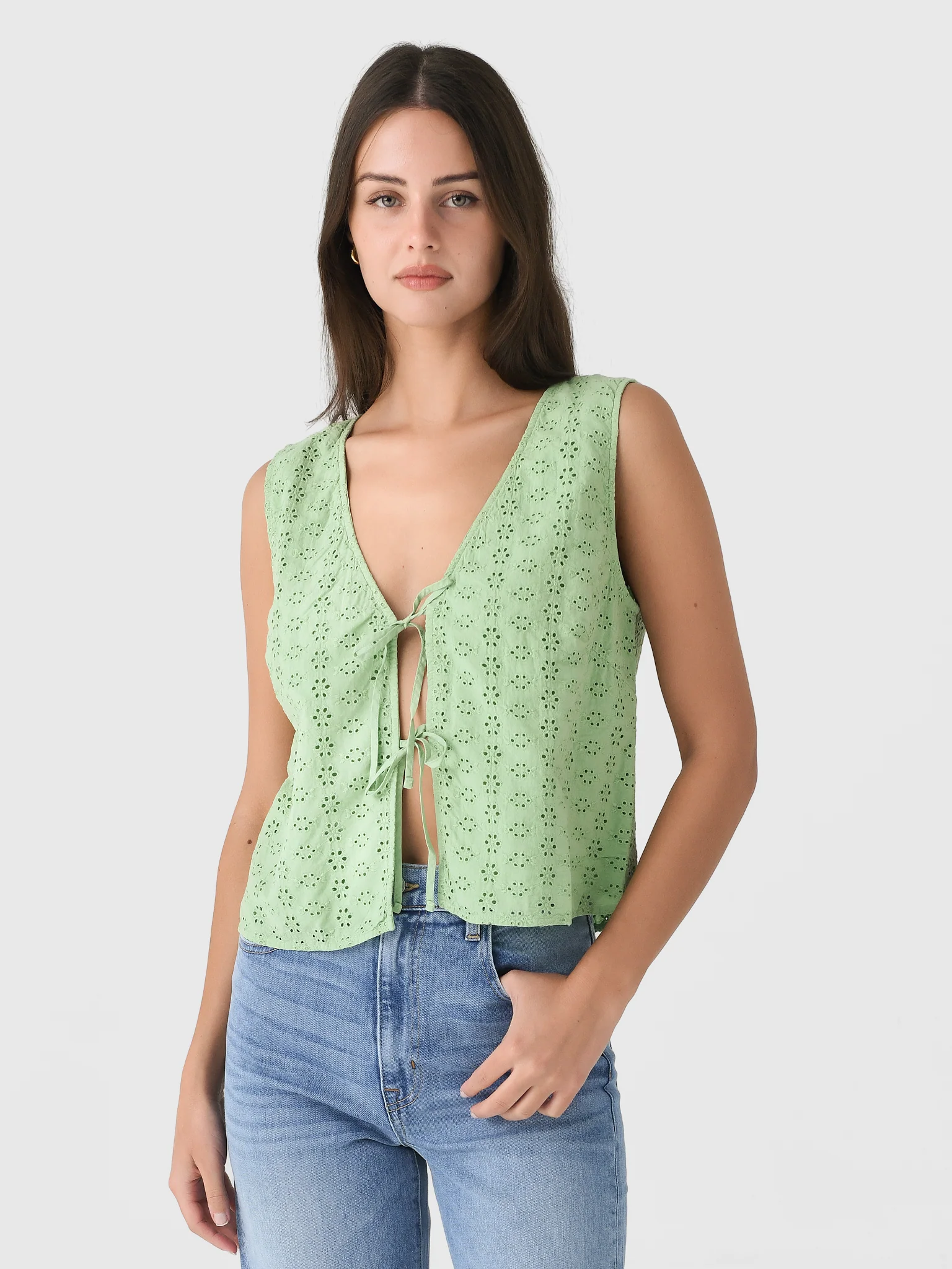 Velvet Women's Ava Eyelet Top - Image 5