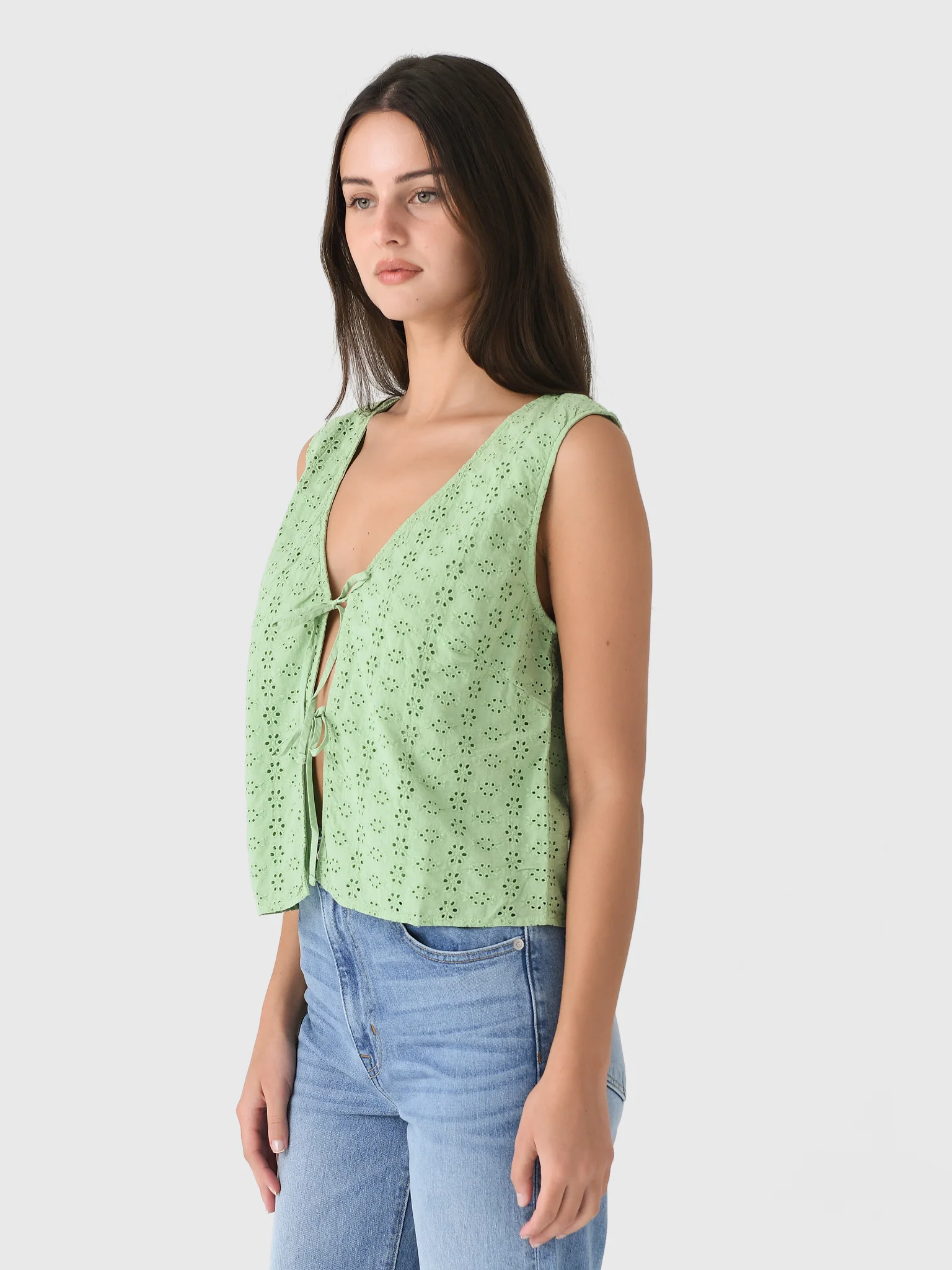 Velvet Women's Ava Eyelet Top - Image 7