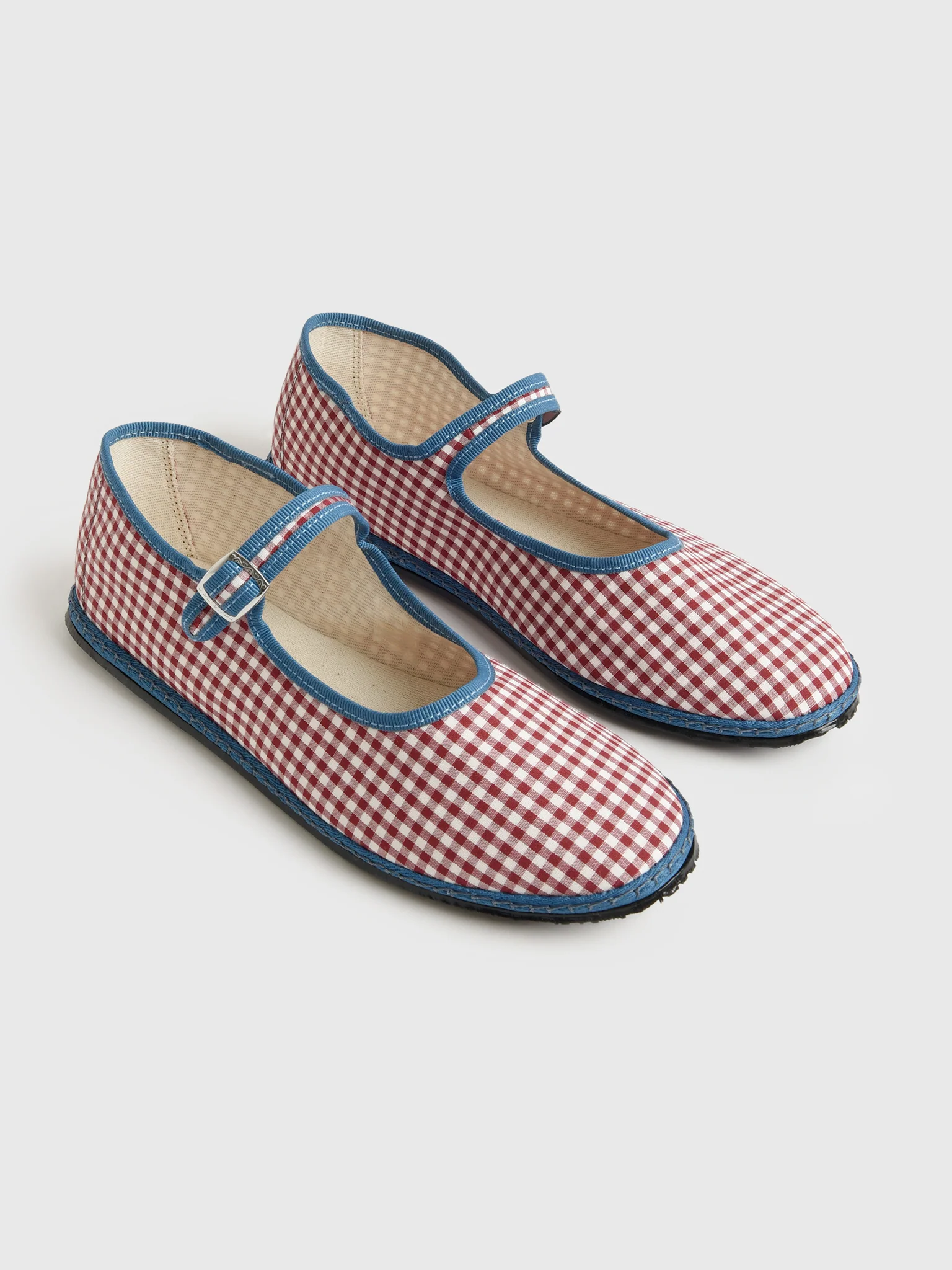 Vibi Venezia Women's Mary Jane Cotton Classic Flat - Image 8
