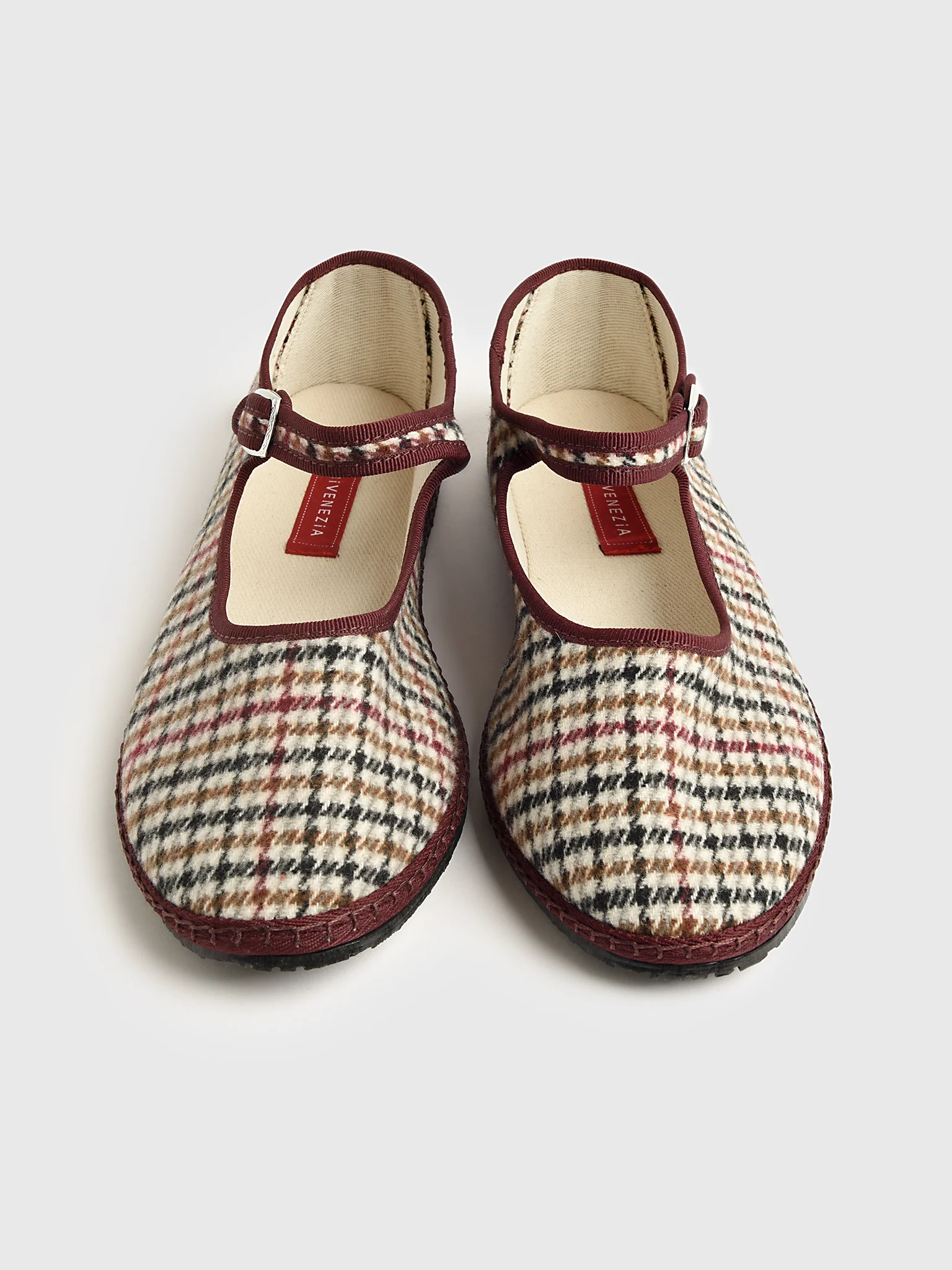 Vibi Venezia Women's Mary Jane Wool Flat - Image 4